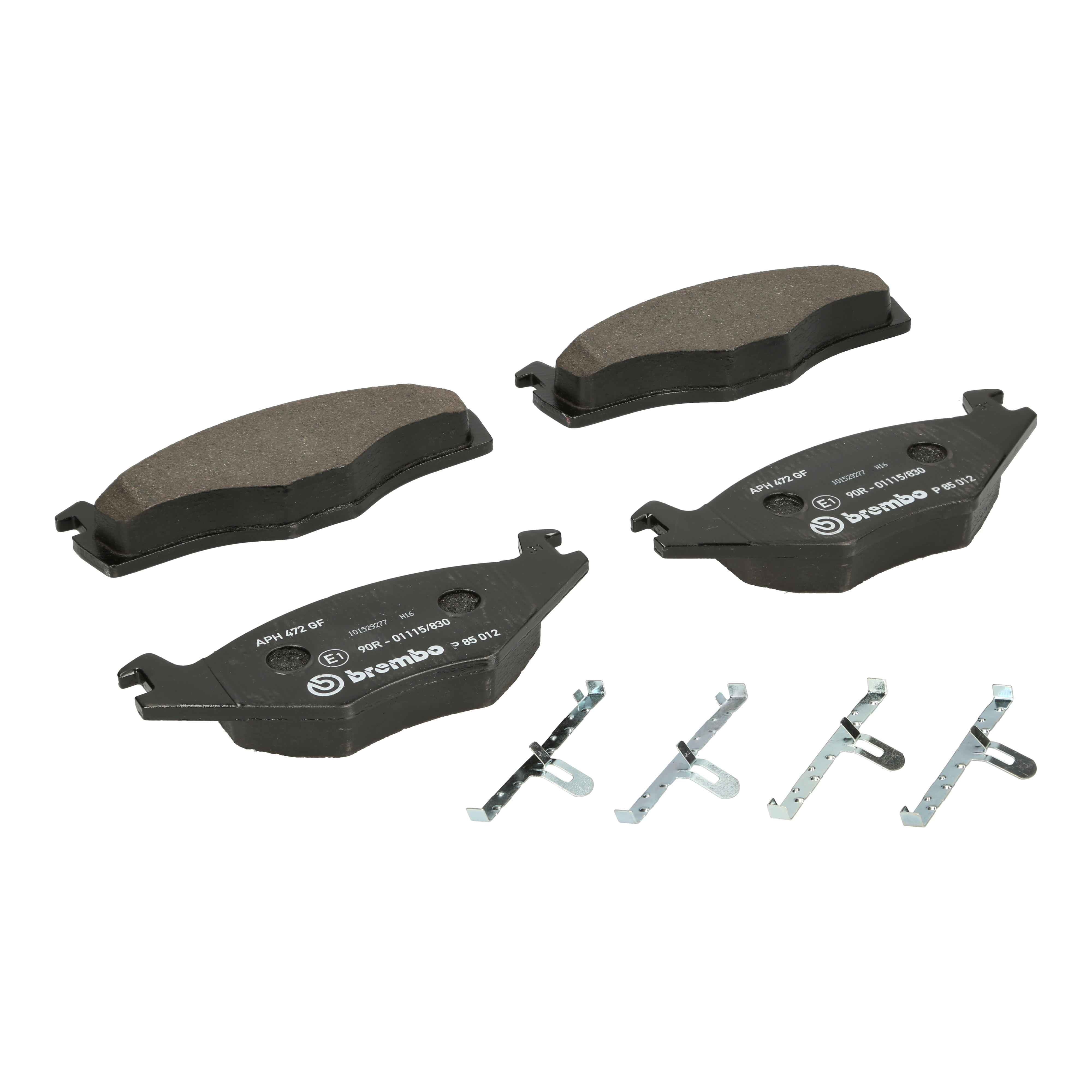 Bremsbelagsatz, Scheibenbremse | BREMBO (P 85 012)