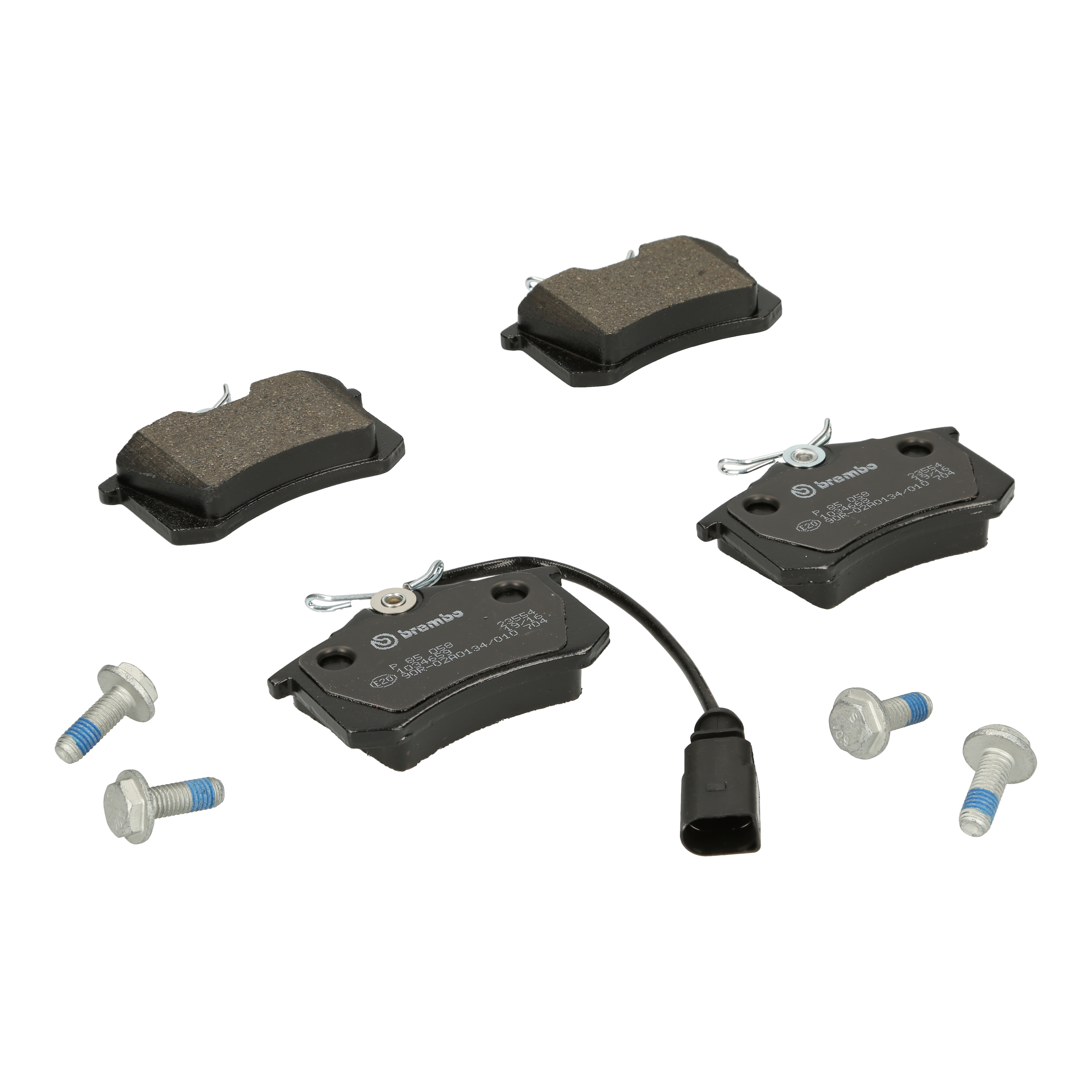 Bremsbelagsatz, Scheibenbremse | BREMBO (P 85 058)