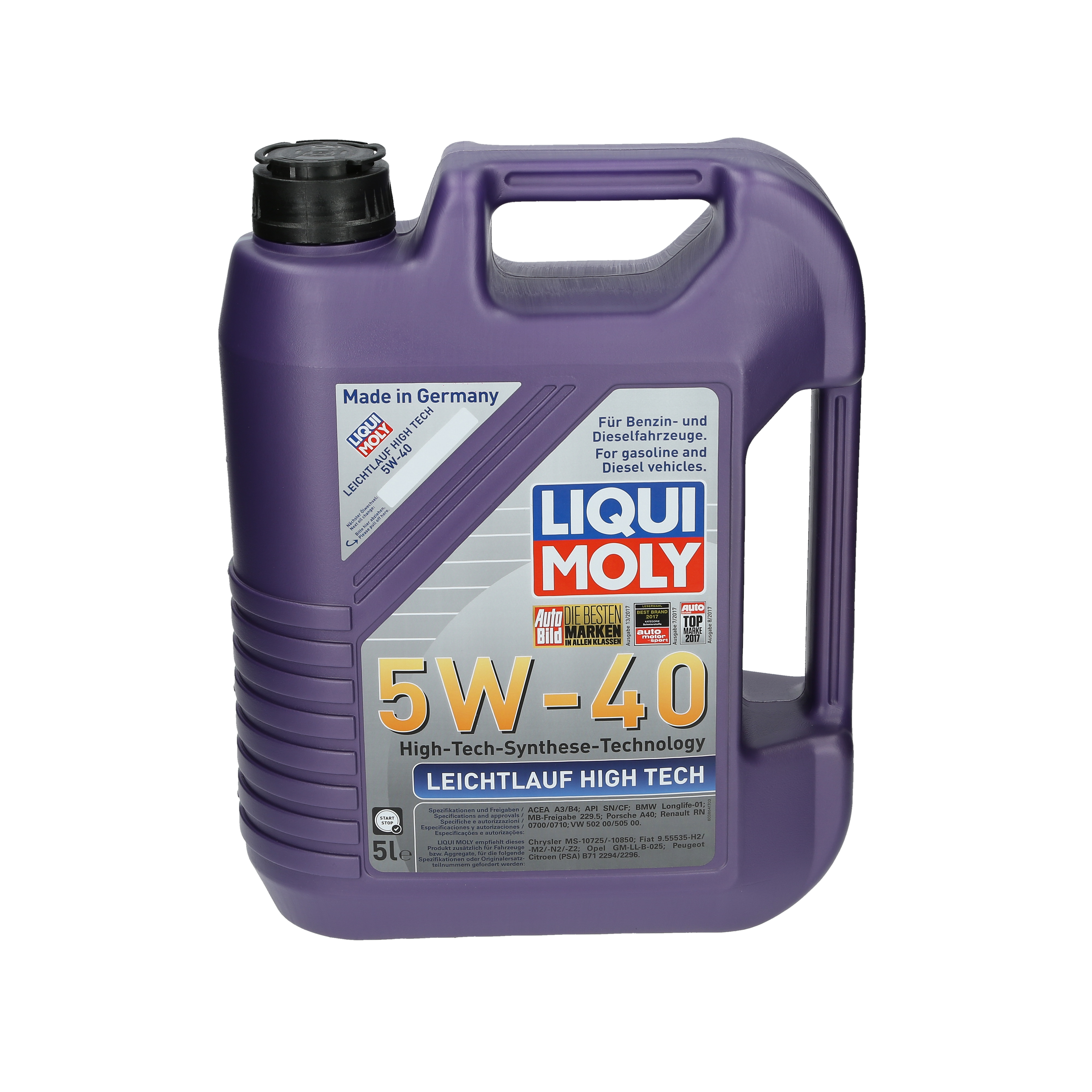 Leichtlauf High Tech 5W 40 5 L Von Liqui Moly 2360 17384 liqui moly kopen in de aanbieding Leichtlauf High Tech 5W 40 5 L Von Liqui Moly 2360 17384 liqui moly kopen in de aanbieding