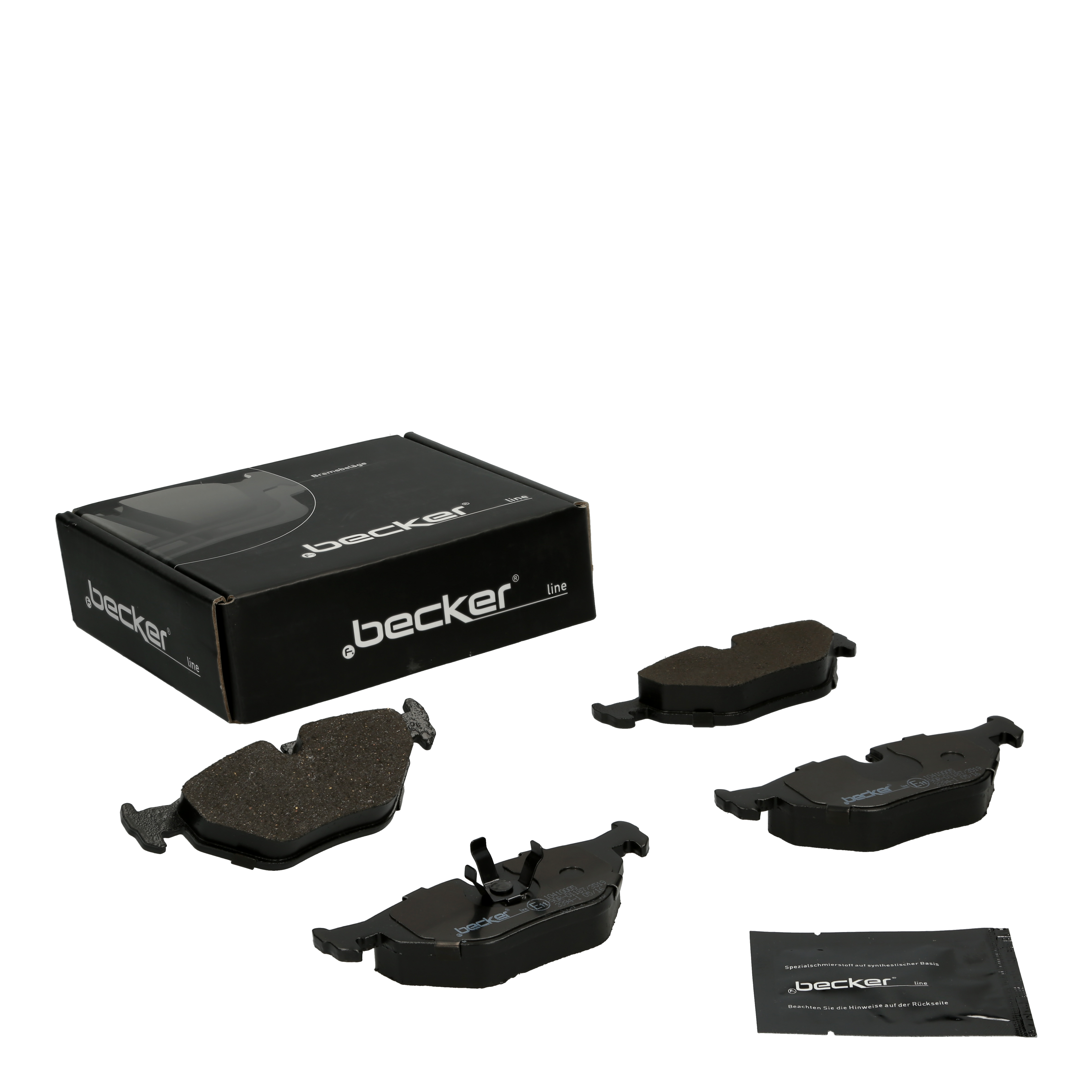 Bremsbelagsatz, Scheibenbremse | f.becker_line (104 10005)