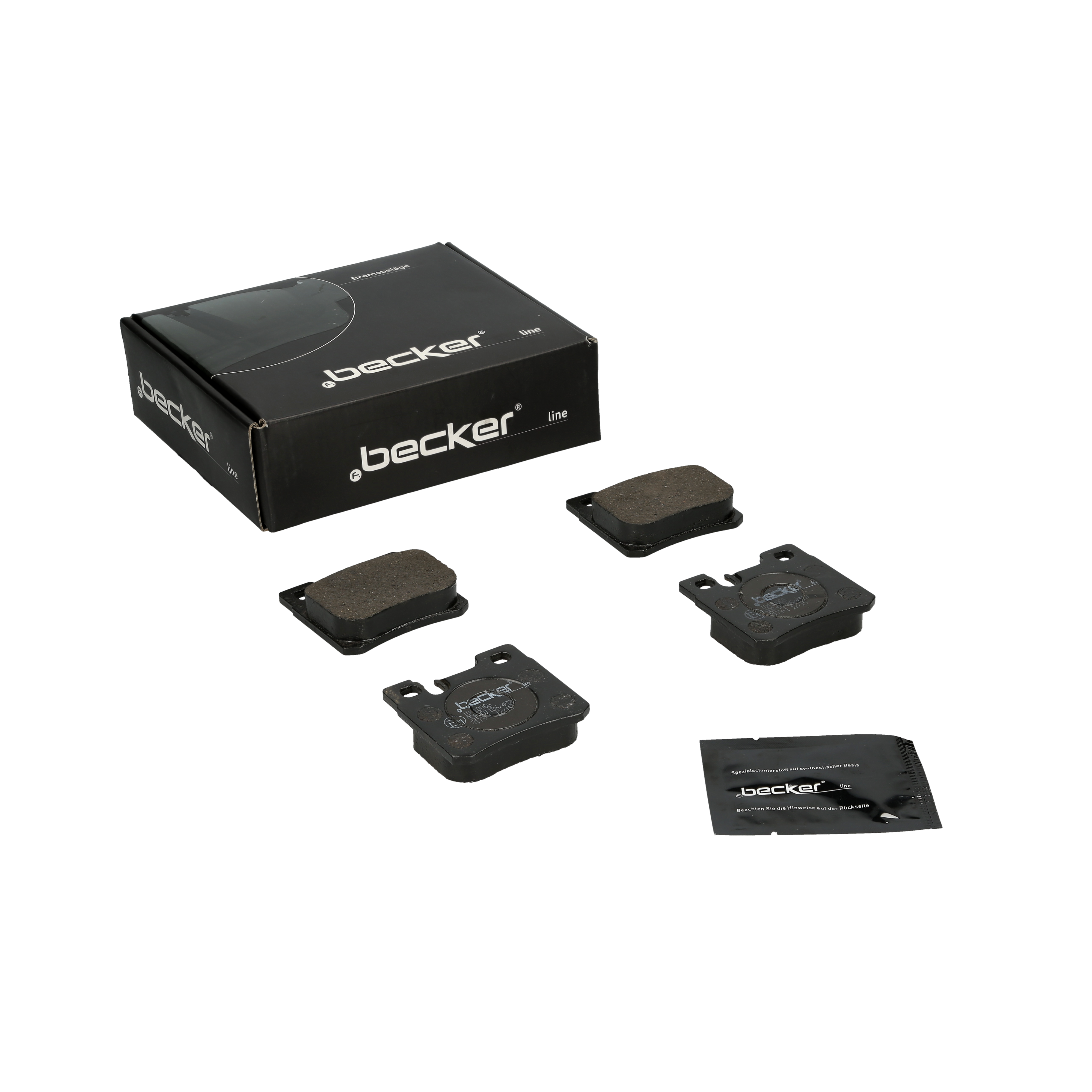 Bremsbelagsatz, Scheibenbremse | f.becker_line (104 10066)