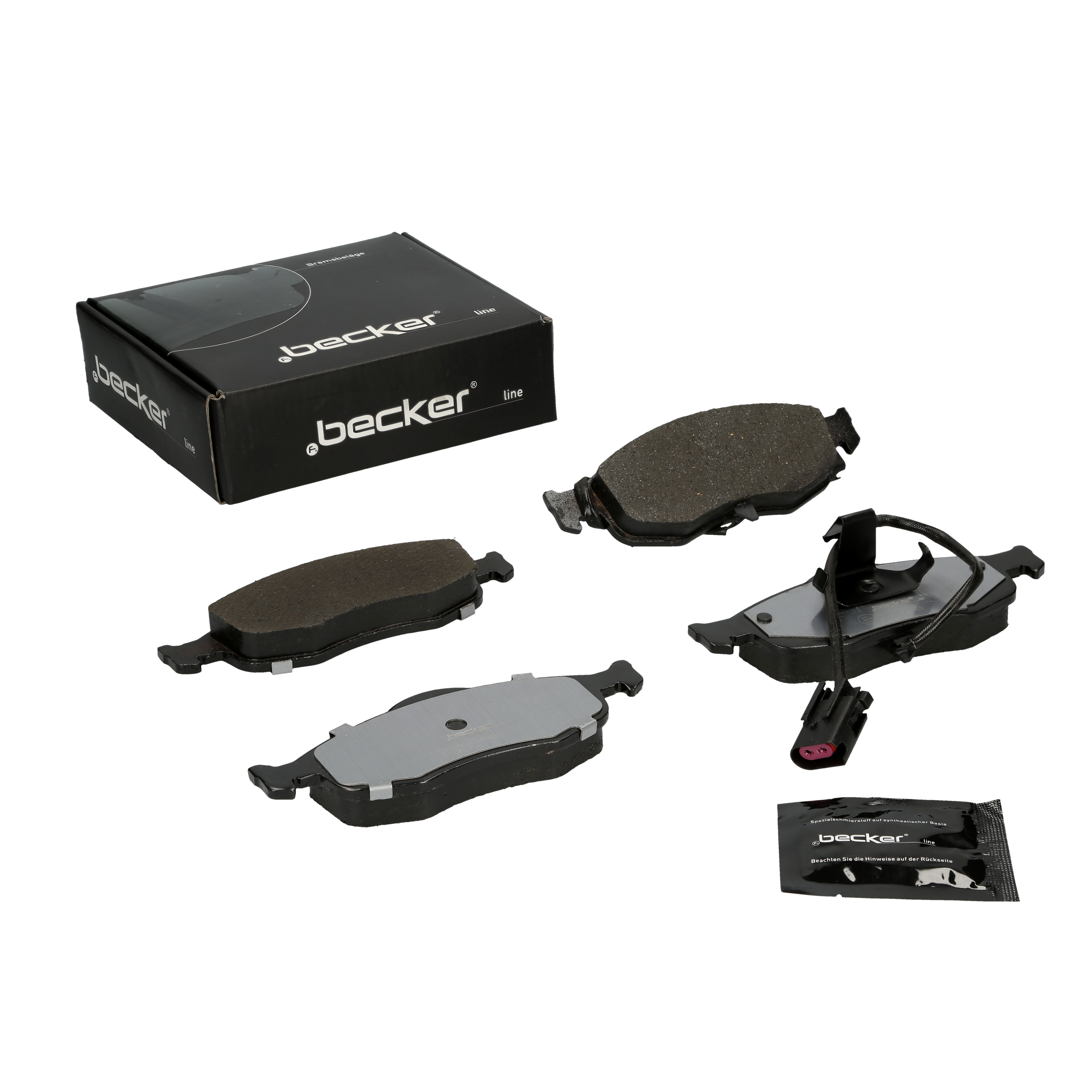 Bremsbelagsatz, Scheibenbremse | f.becker_line (104 10075)