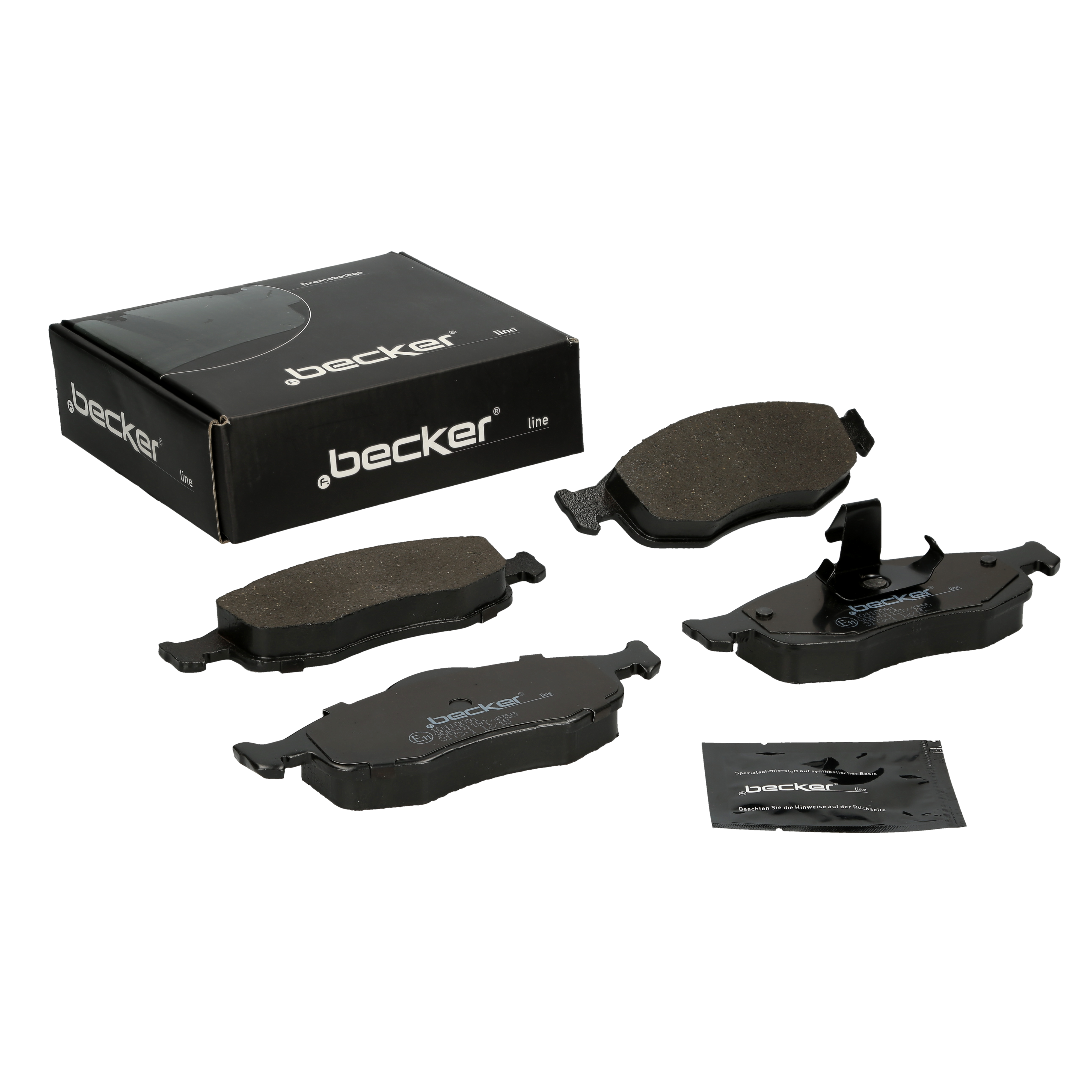 Bremsbelagsatz, Scheibenbremse | f.becker_line (104 10091)