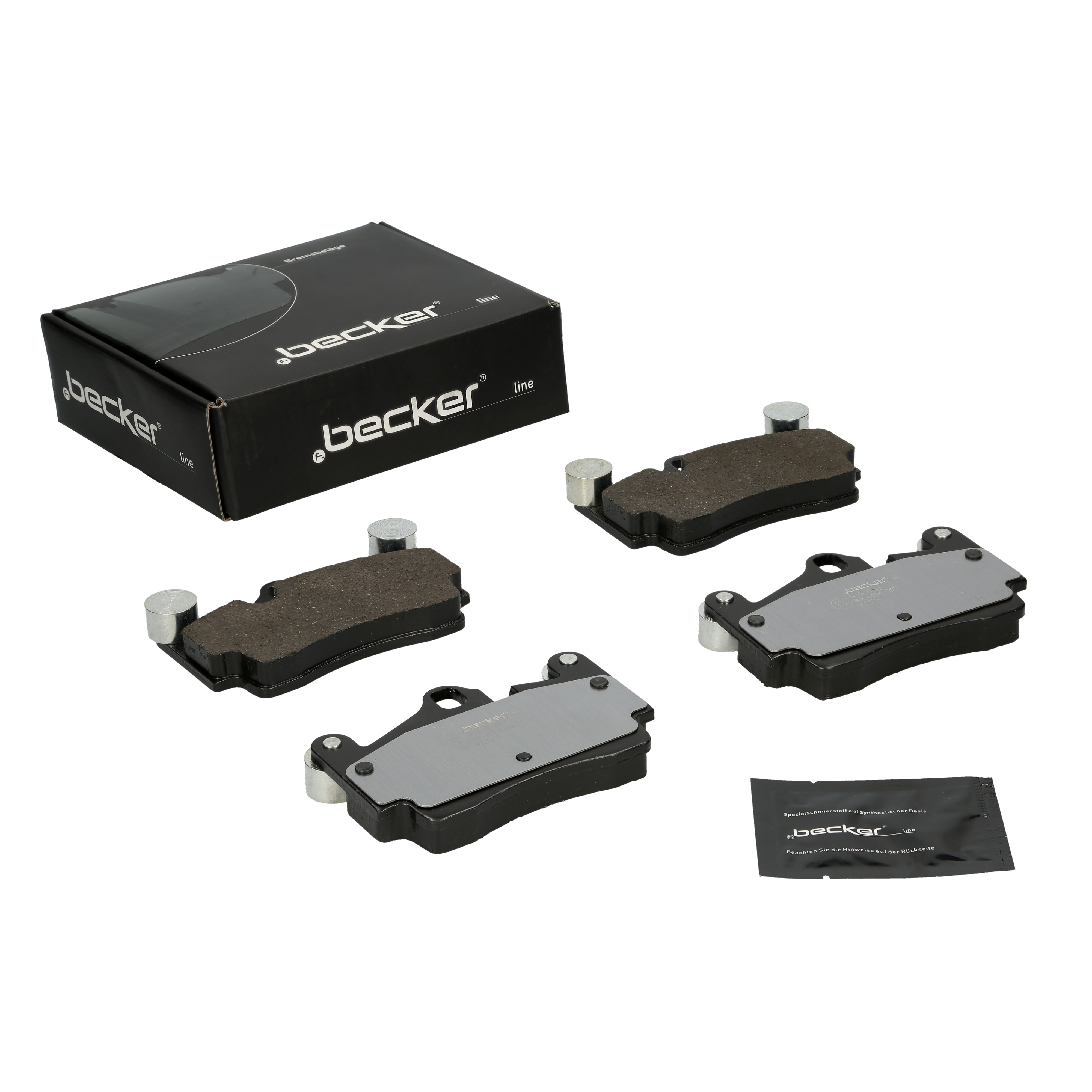 Bremsbelagsatz, Scheibenbremse | f.becker_line (104 10119)