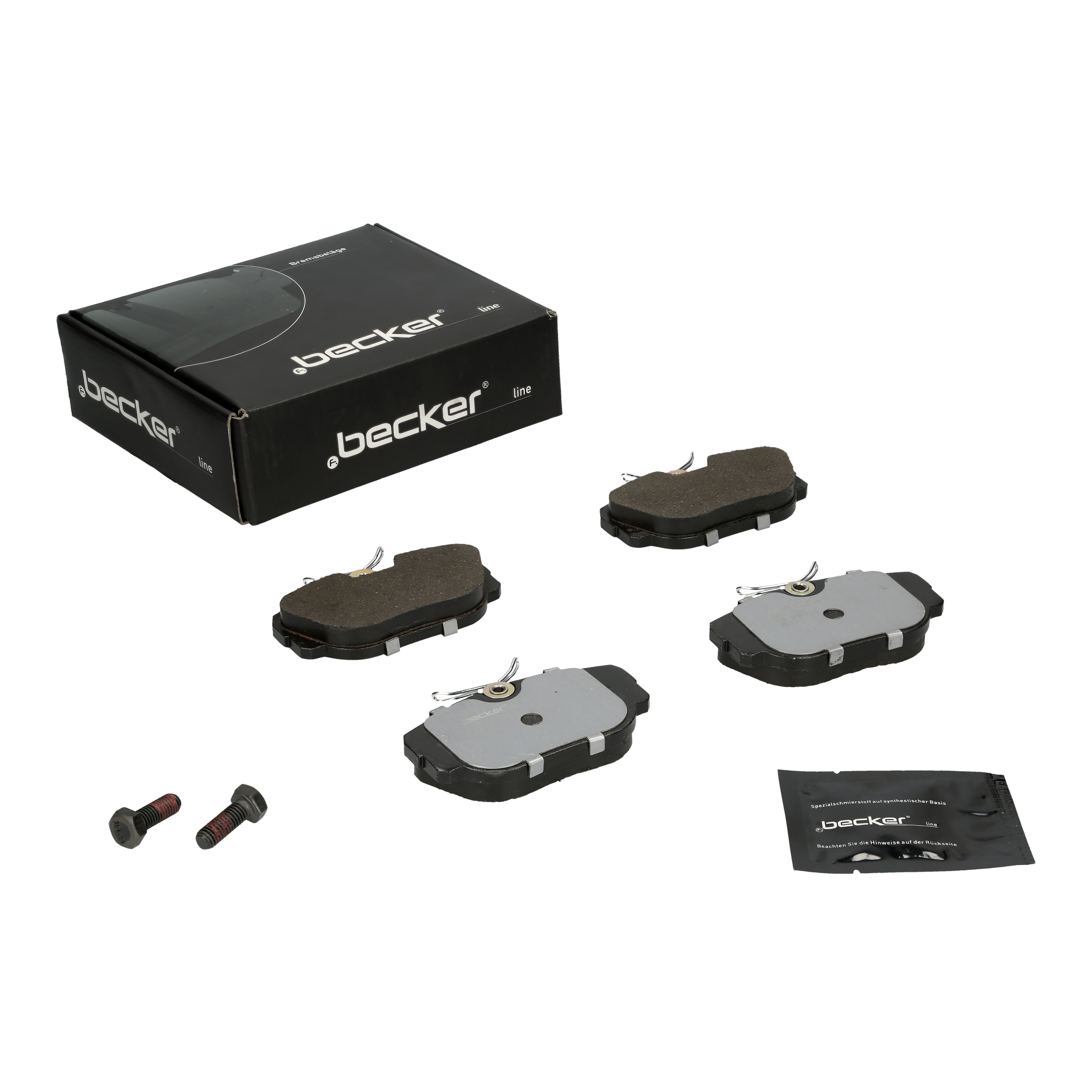 Bremsbelagsatz, Scheibenbremse | f.becker_line (104 10175)