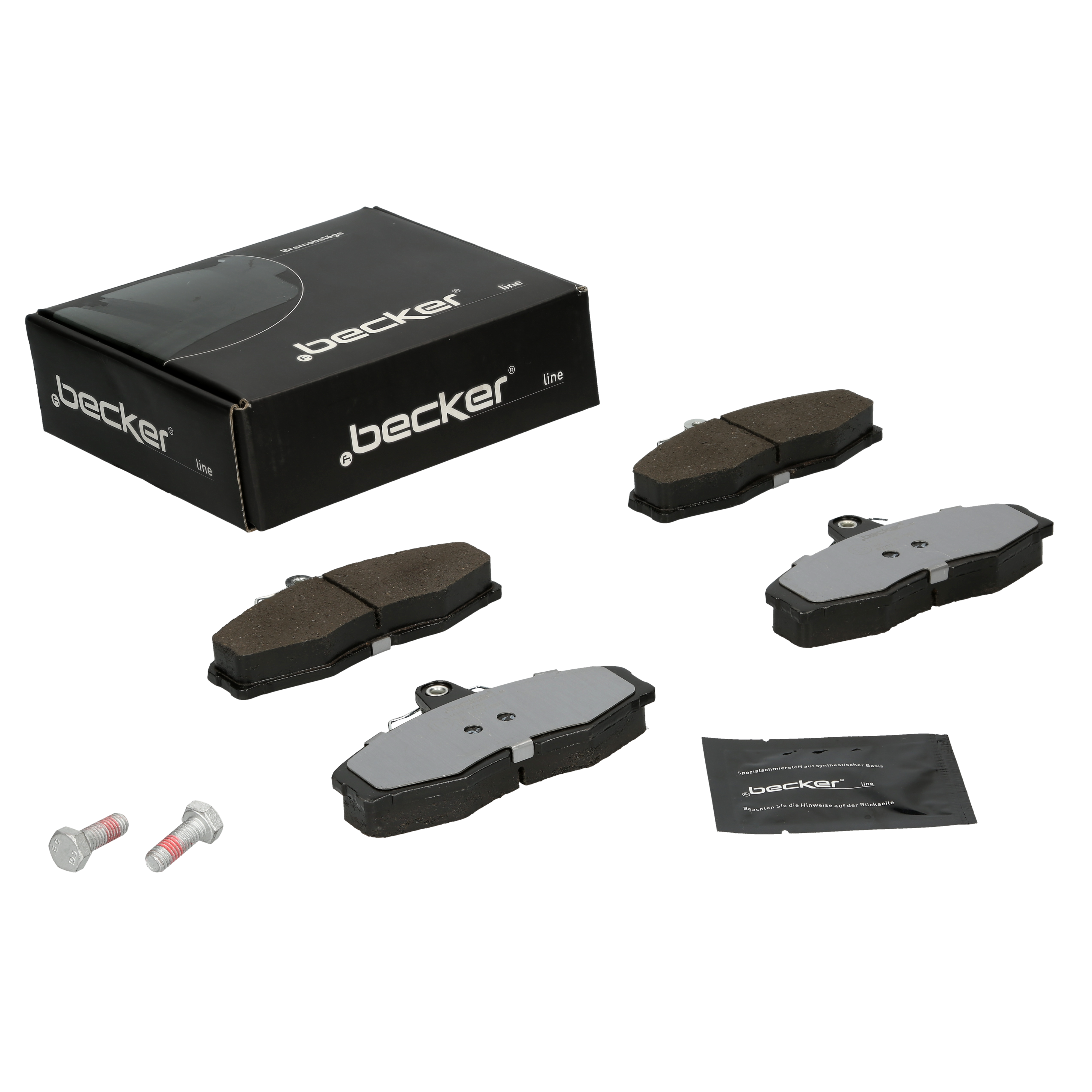 Bremsbelagsatz, Scheibenbremse | f.becker_line (104 10182)