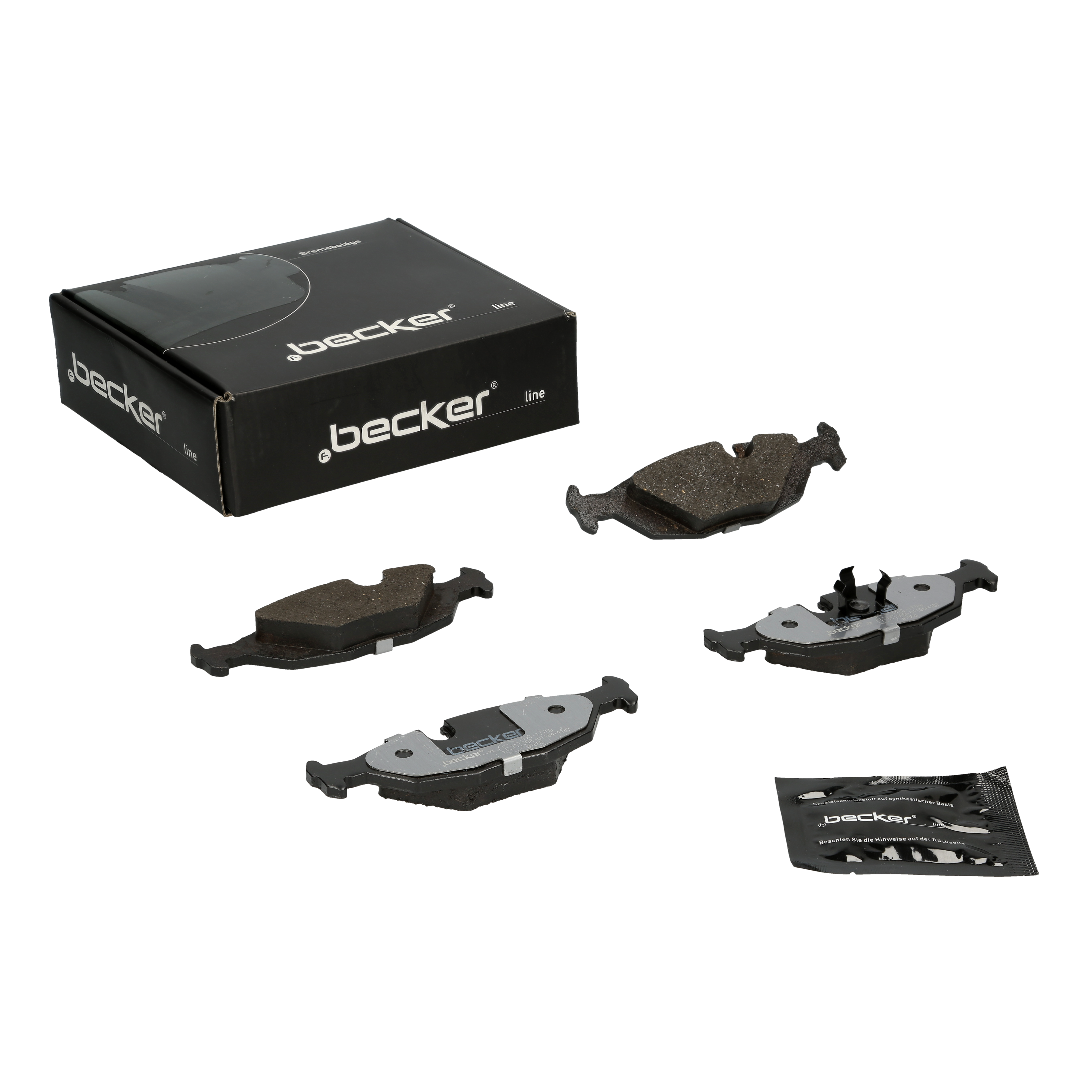 Bremsbelagsatz, Scheibenbremse | f.becker_line (104 10308)
