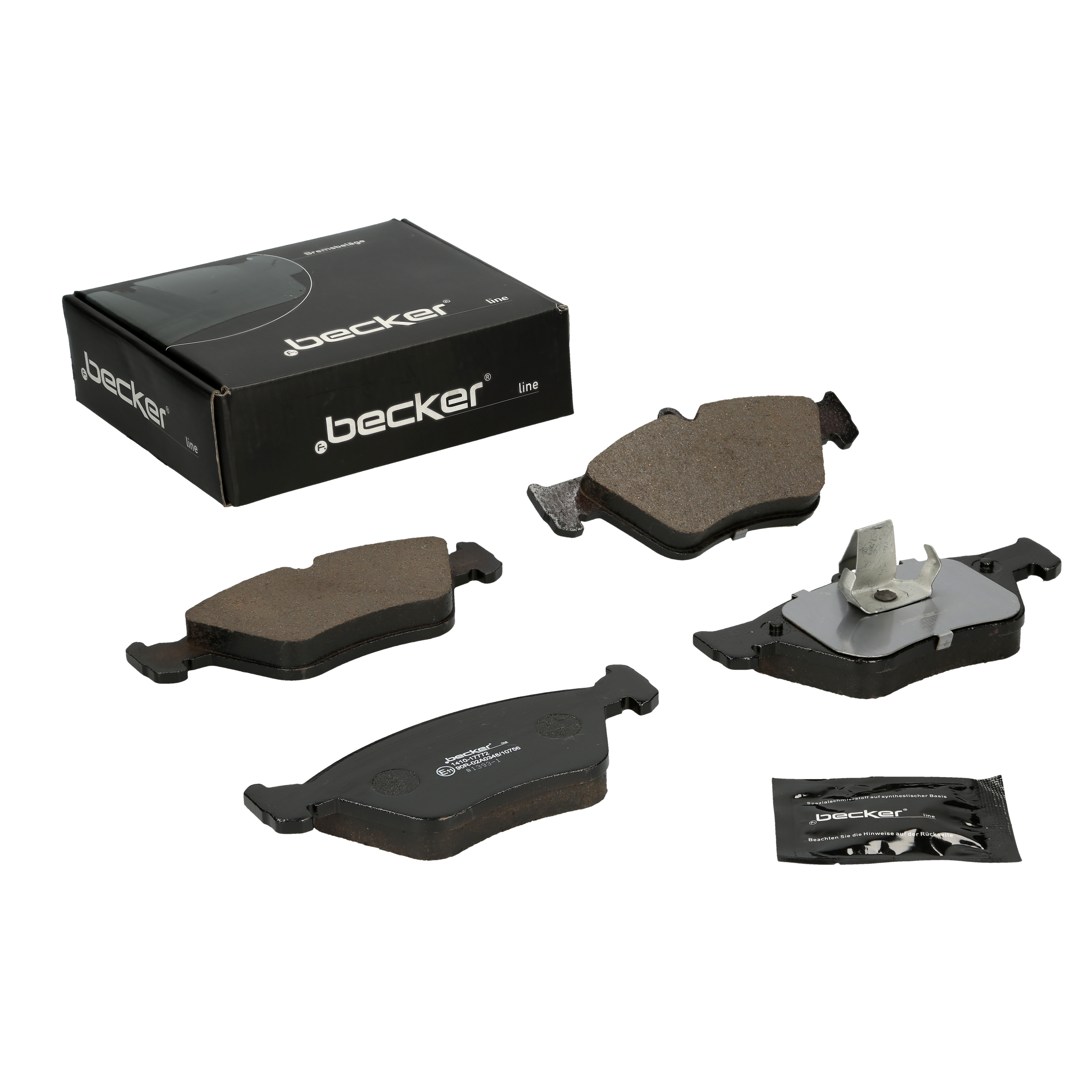 Bremsbelagsatz, Scheibenbremse | f.becker_line (104 10311)