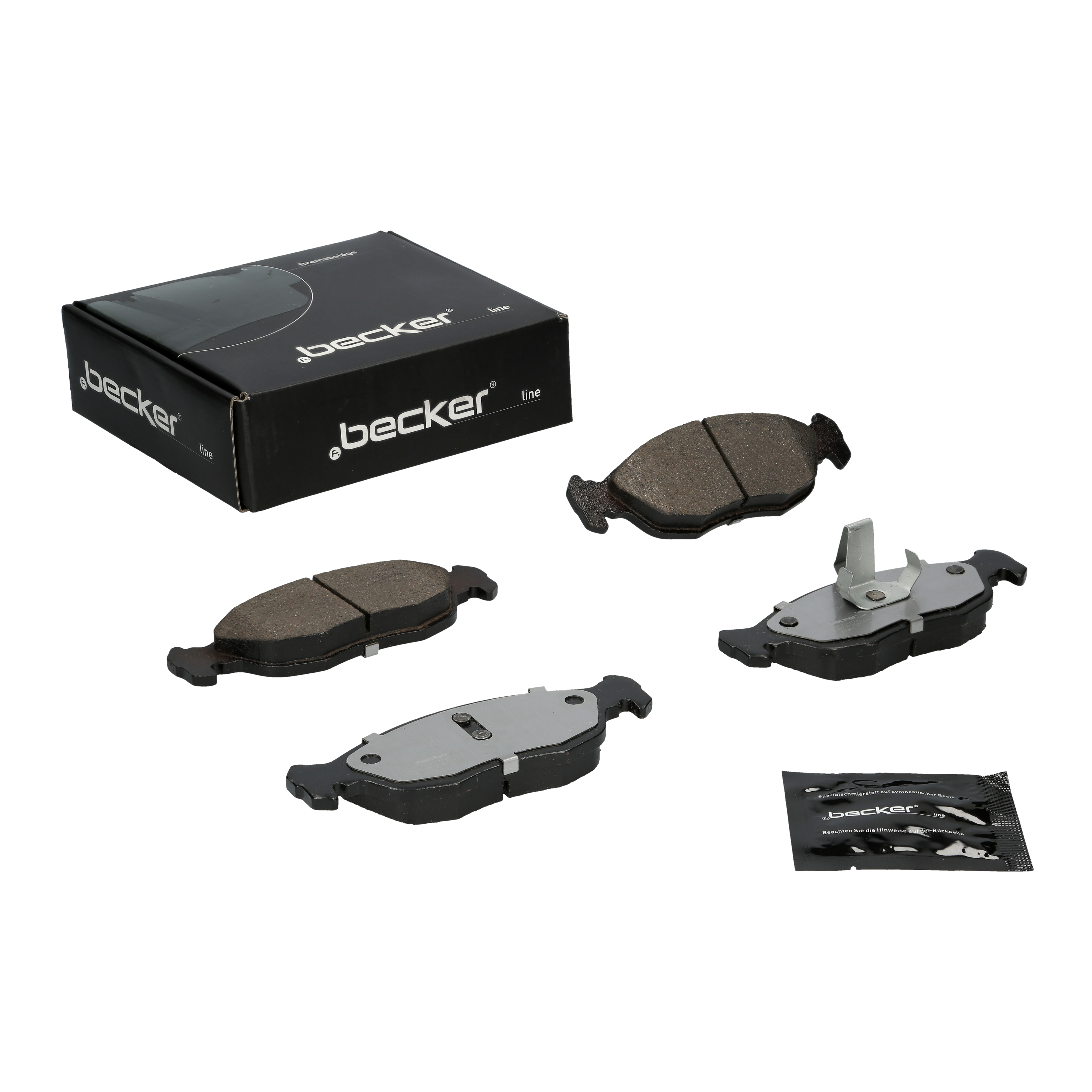 Bremsbelagsatz, Scheibenbremse | f.becker_line (104 10313)