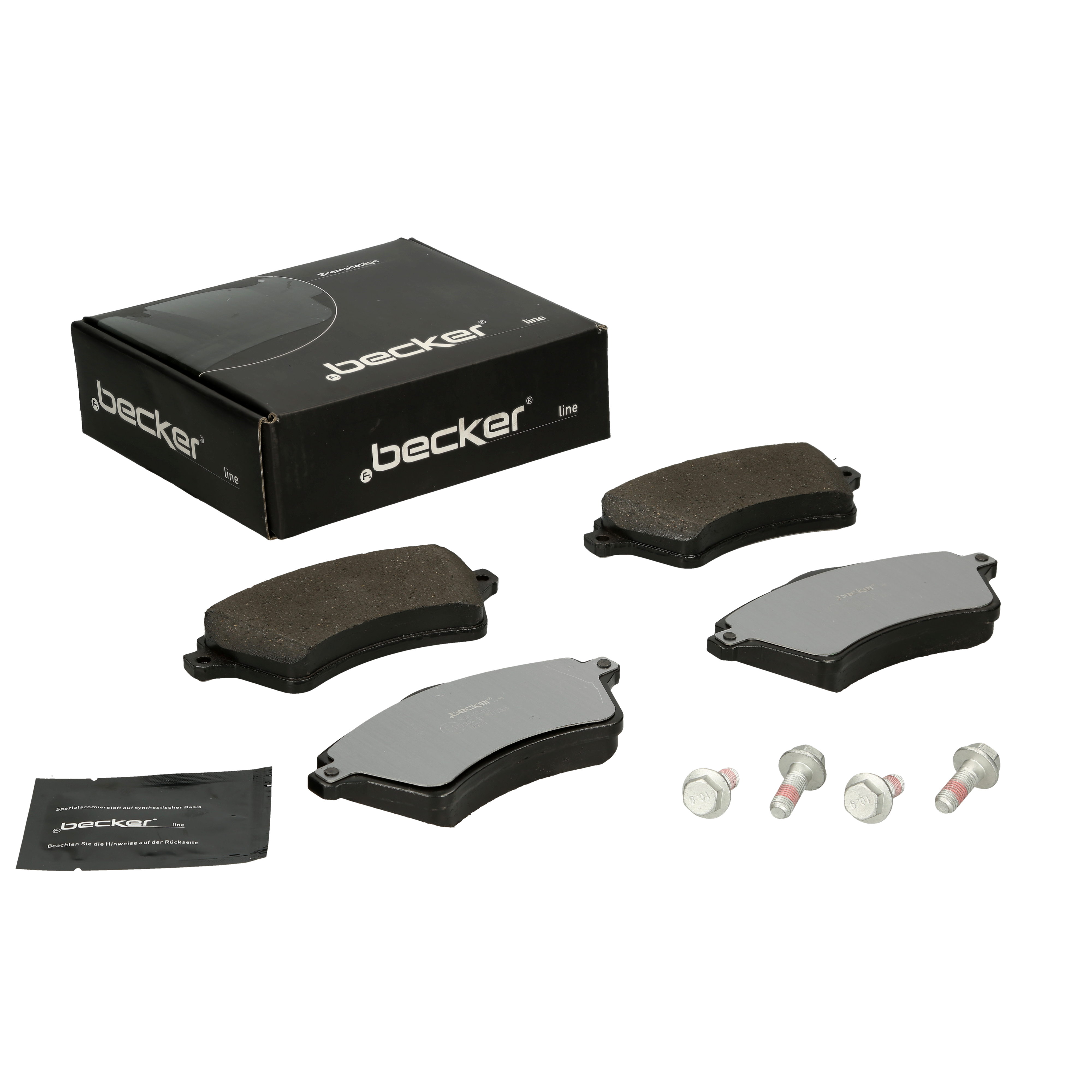 Bremsbelagsatz, Scheibenbremse | f.becker_line (104 10333)