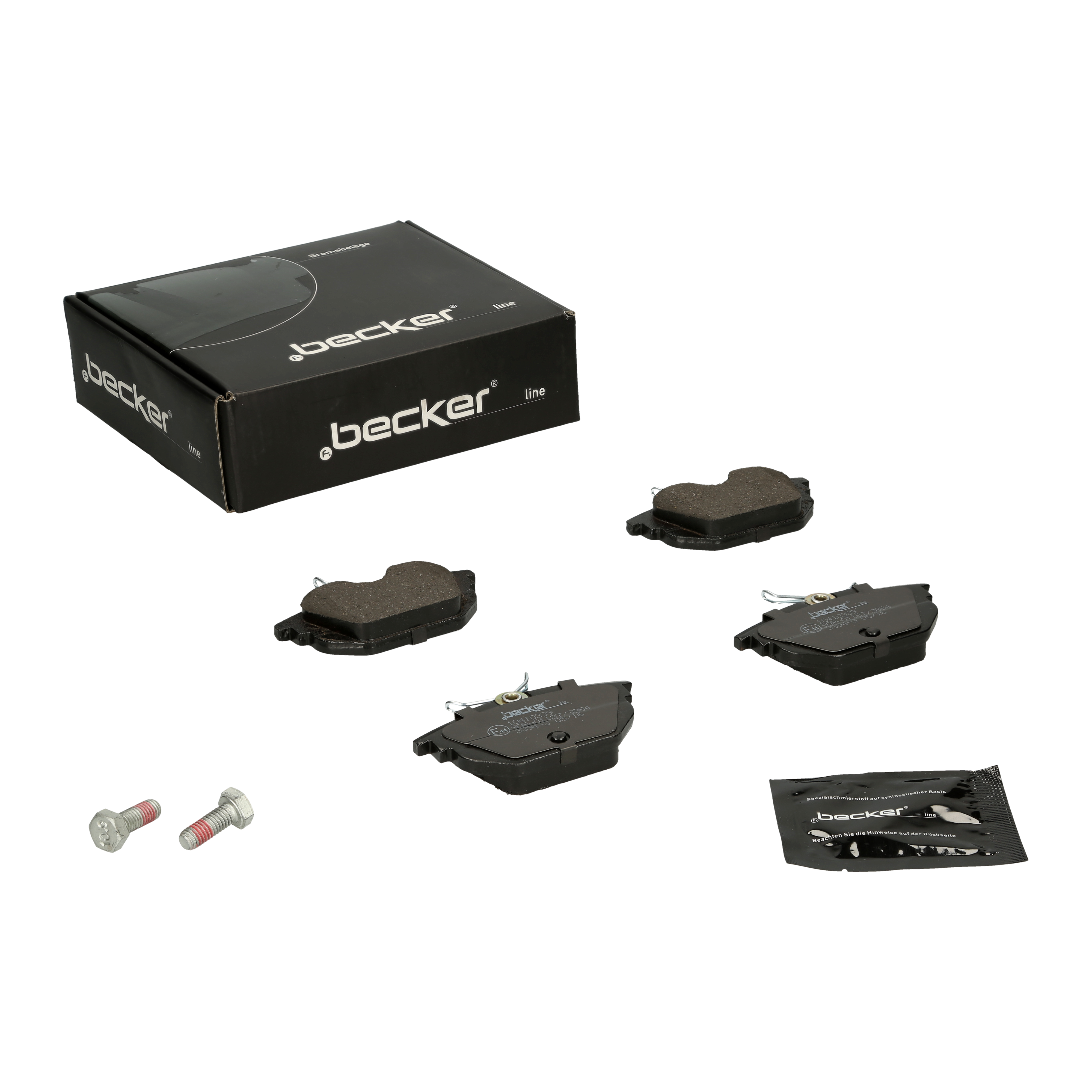 Bremsbelagsatz, Scheibenbremse | f.becker_line (104 10339)