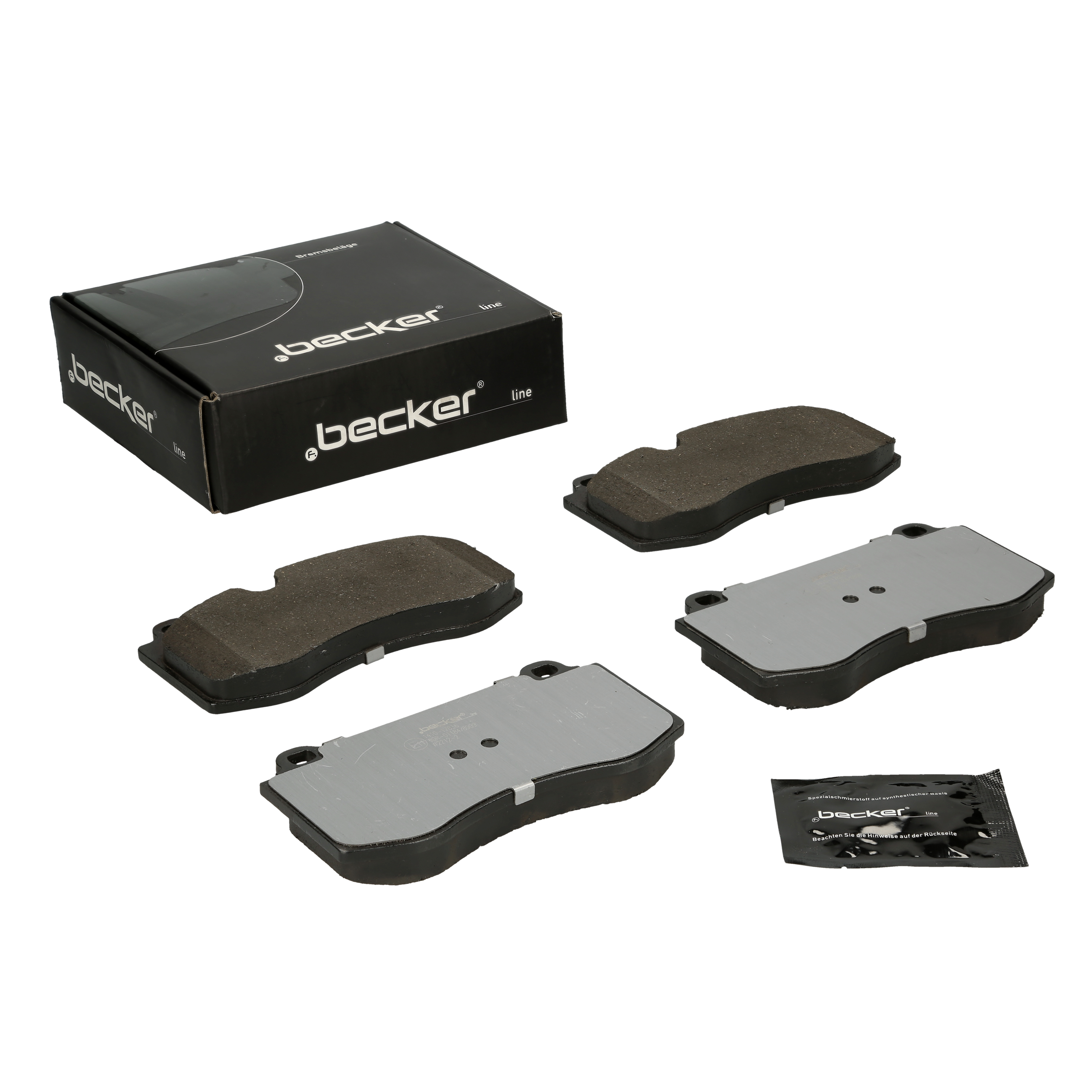 Bremsbelagsatz, Scheibenbremse | f.becker_line (104 10356)
