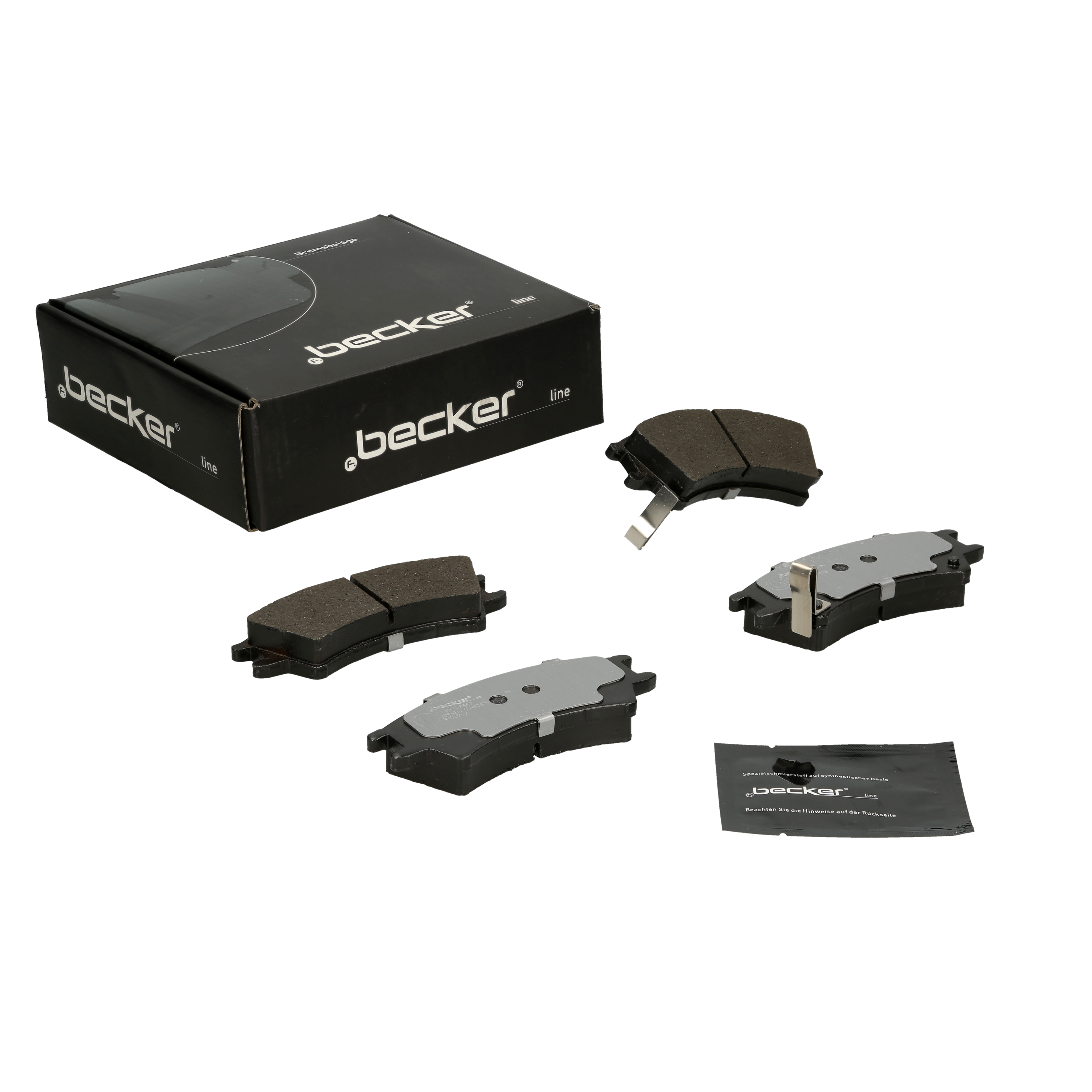 Bremsbelagsatz, Scheibenbremse | f.becker_line (104 10367)