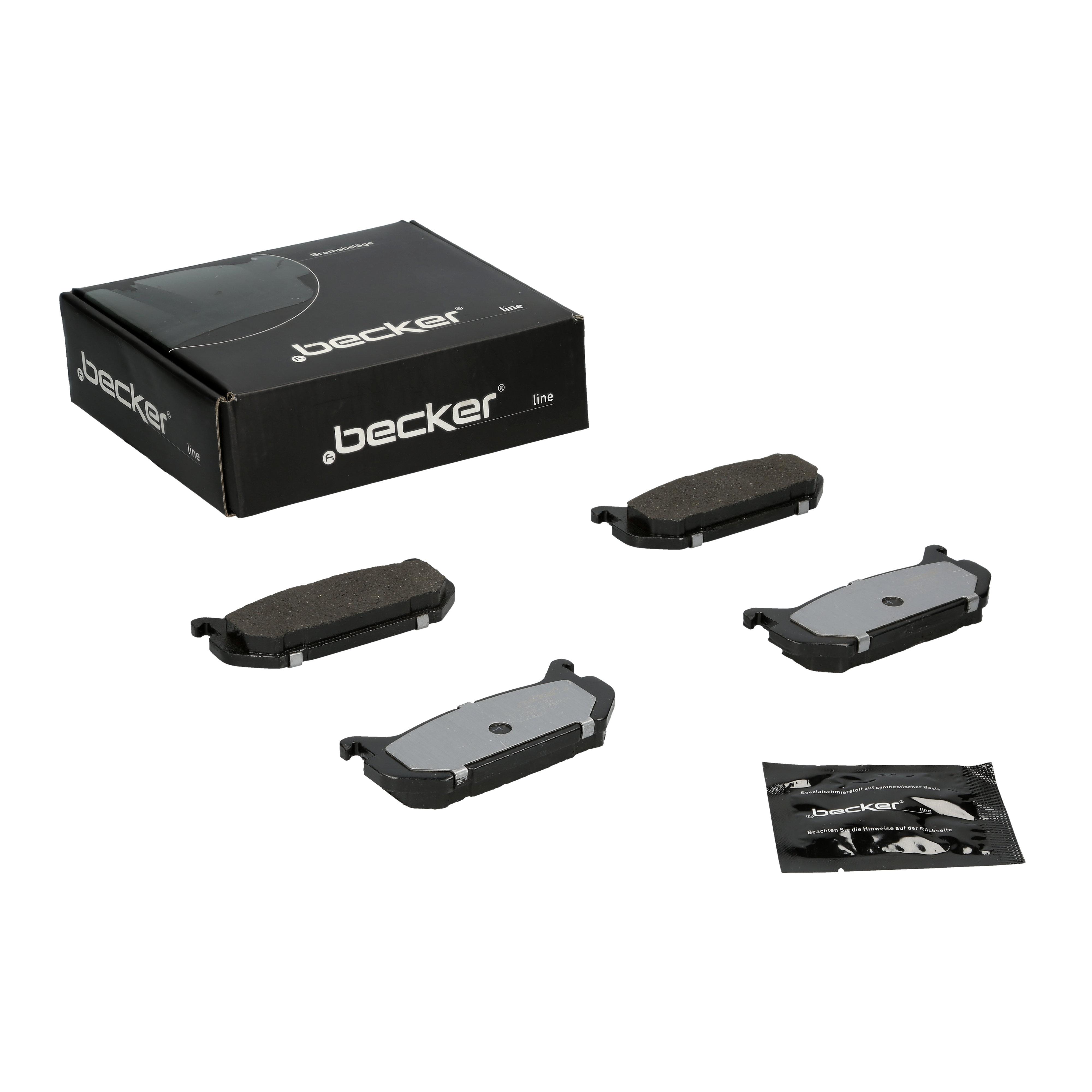 Bremsbelagsatz, Scheibenbremse | f.becker_line (104 10377)