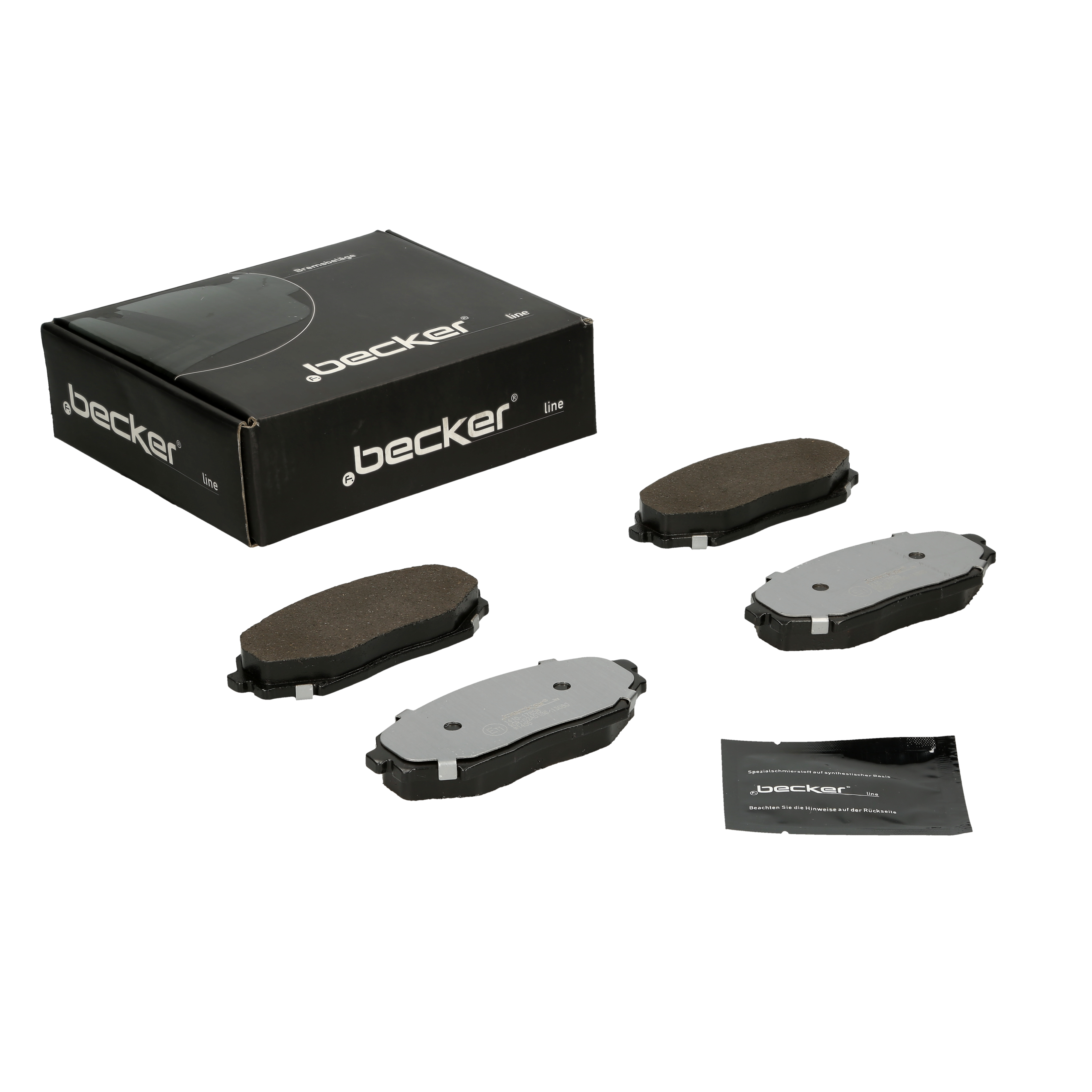 Bremsbelagsatz, Scheibenbremse | f.becker_line (104 10378)