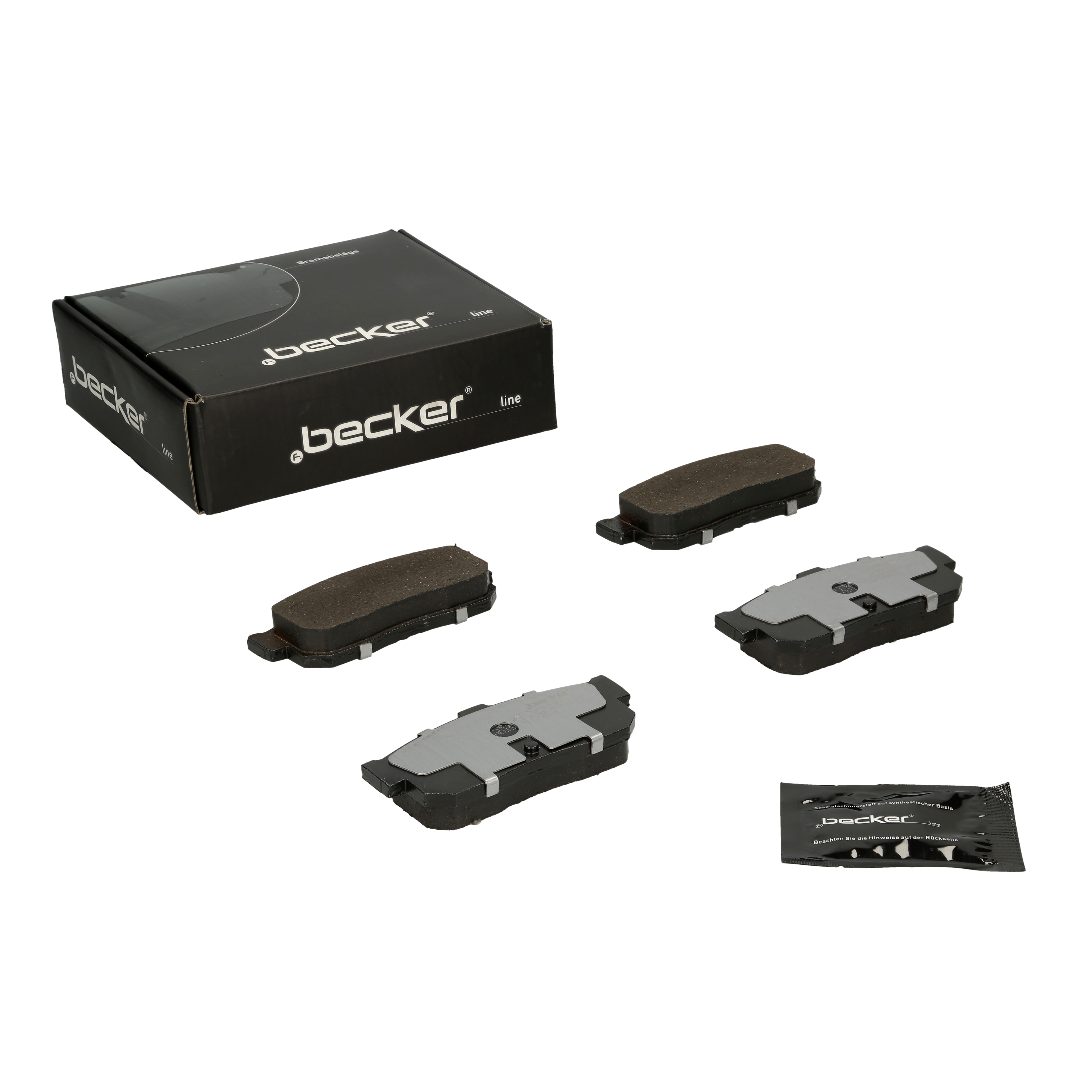 Bremsbelagsatz, Scheibenbremse | f.becker_line (104 10379)
