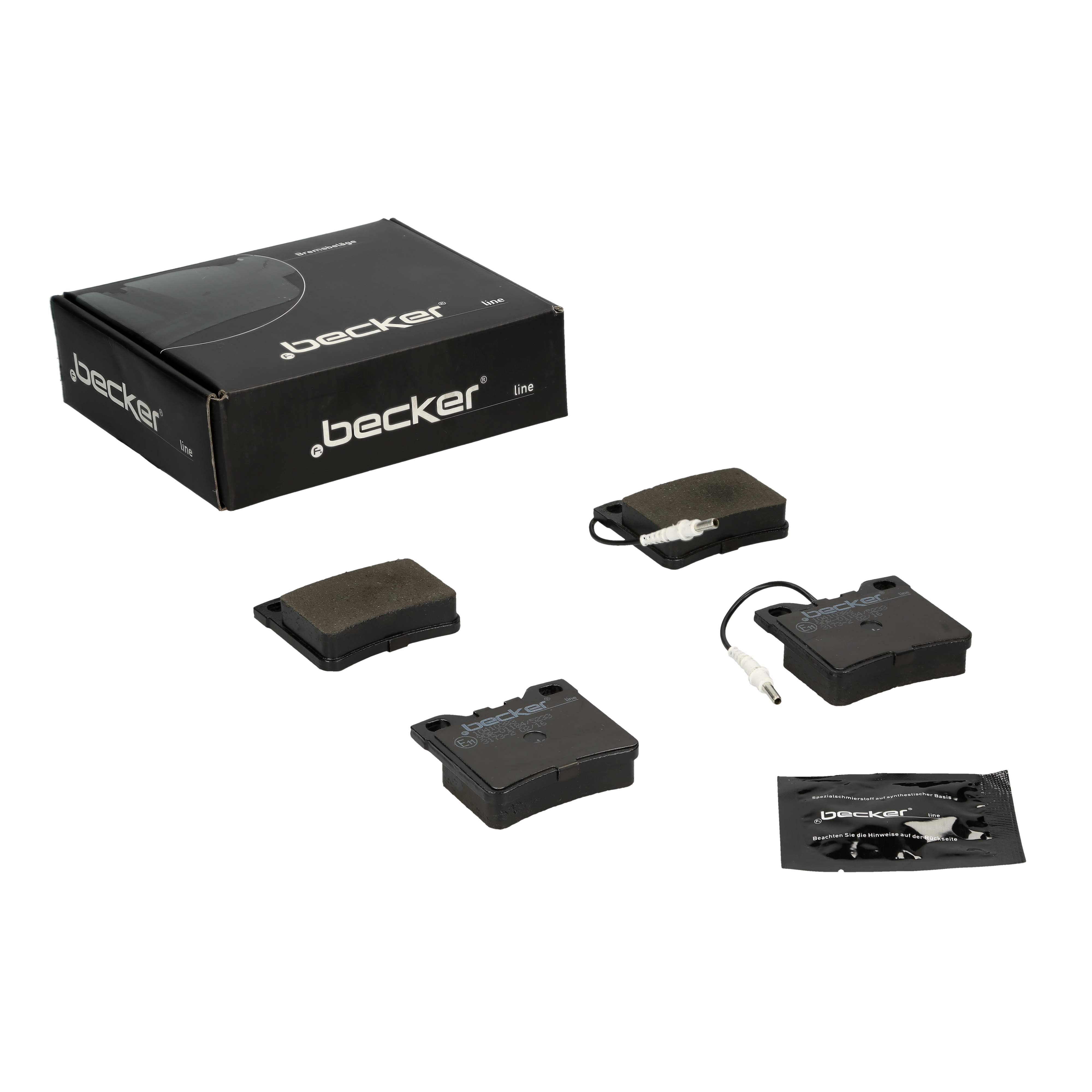 Bremsbelagsatz, Scheibenbremse | f.becker_line (104 10383)