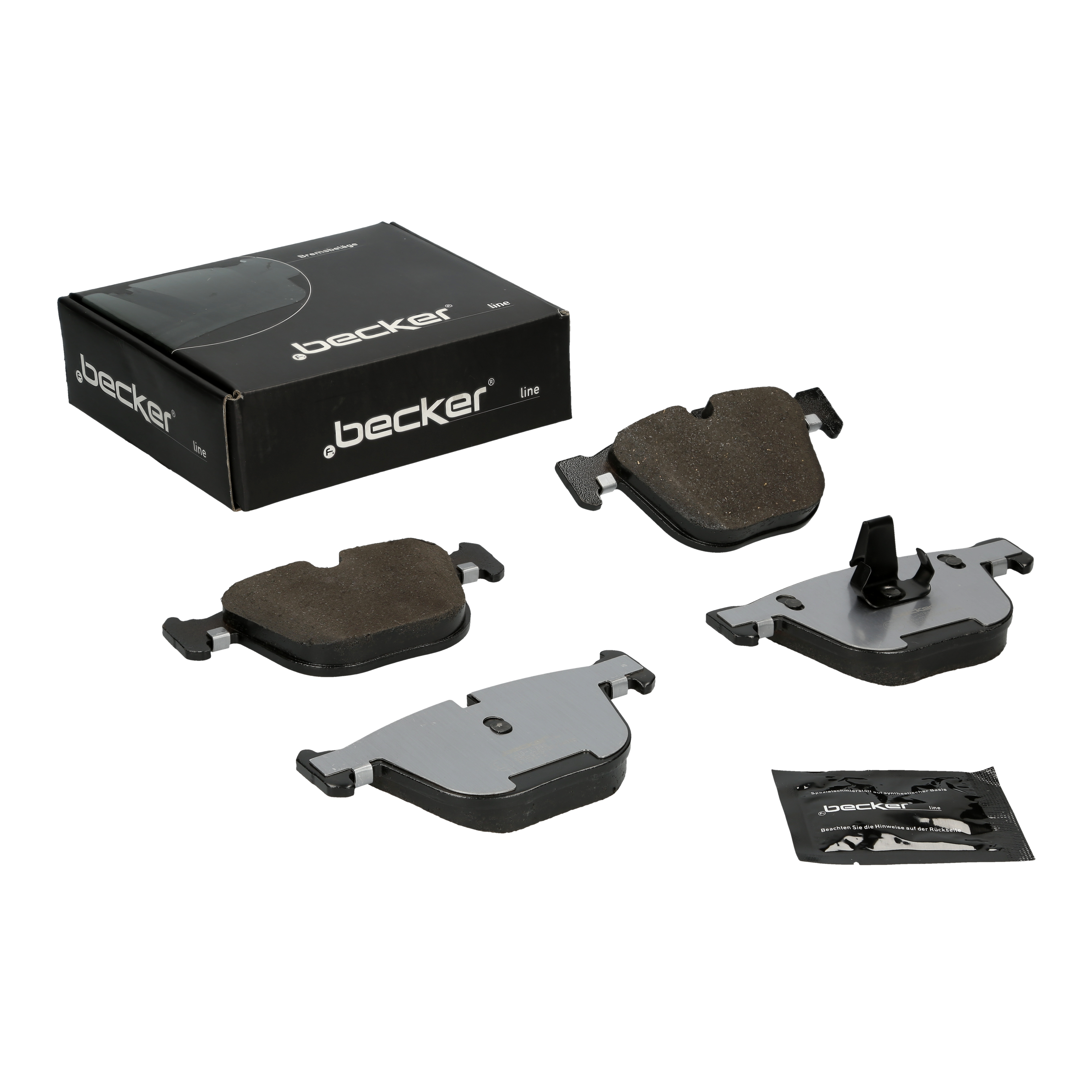 Bremsbelagsatz, Scheibenbremse | f.becker_line (104 10386)