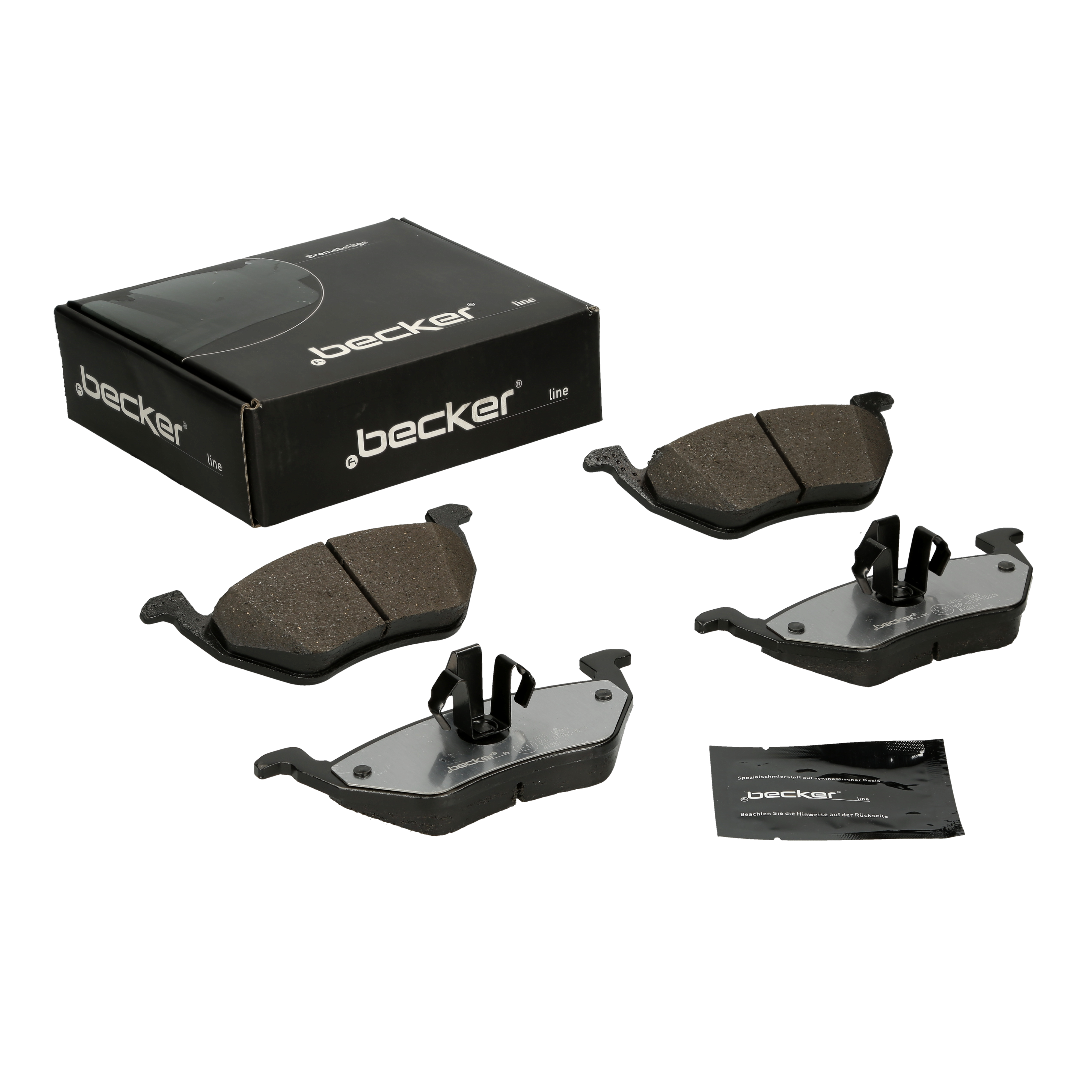 Bremsbelagsatz, Scheibenbremse | f.becker_line (104 10389)