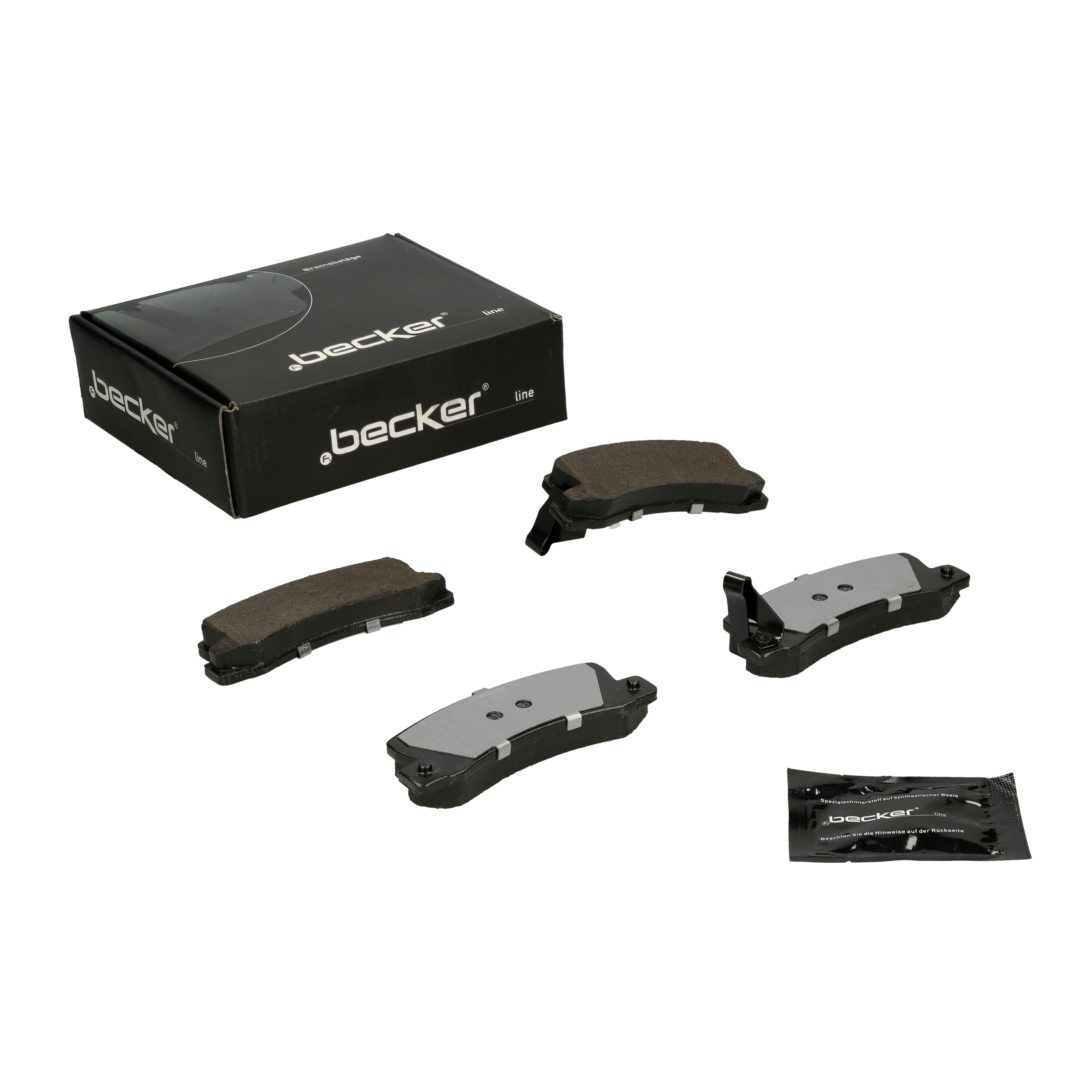 Bremsbelagsatz, Scheibenbremse | f.becker_line (104 10416)