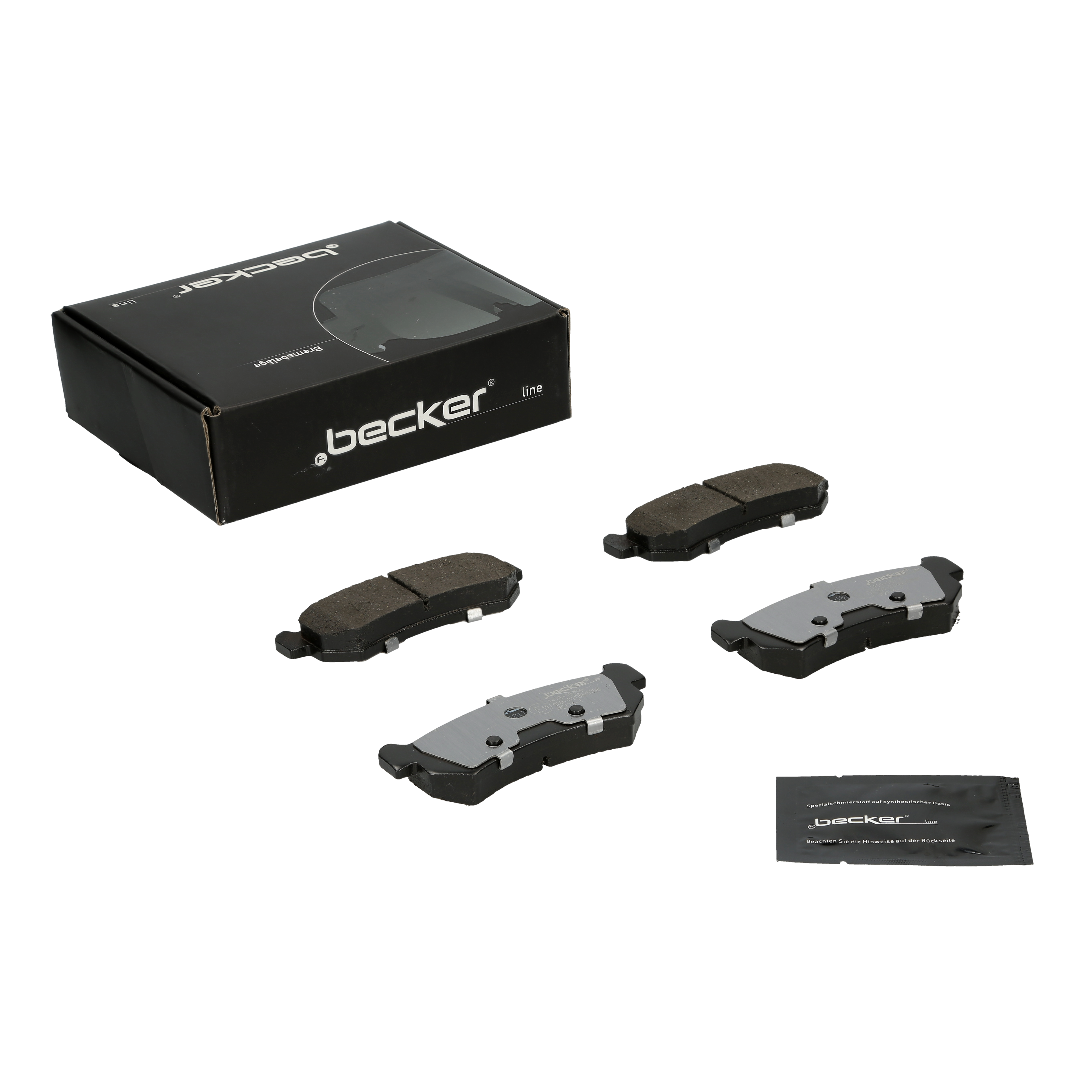 Bremsbelagsatz, Scheibenbremse | f.becker_line (104 10441)