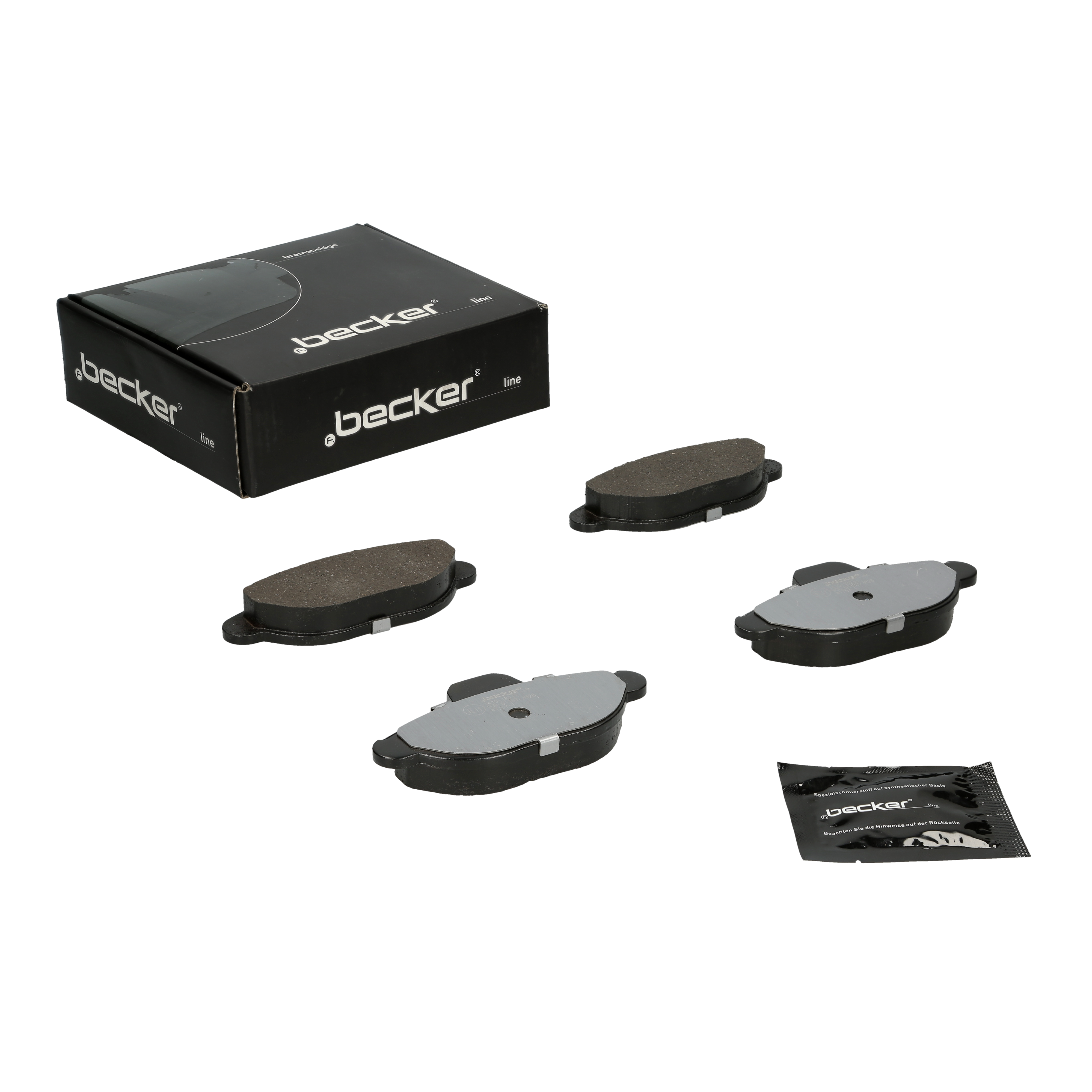 Bremsbelagsatz, Scheibenbremse | f.becker_line (104 10461)