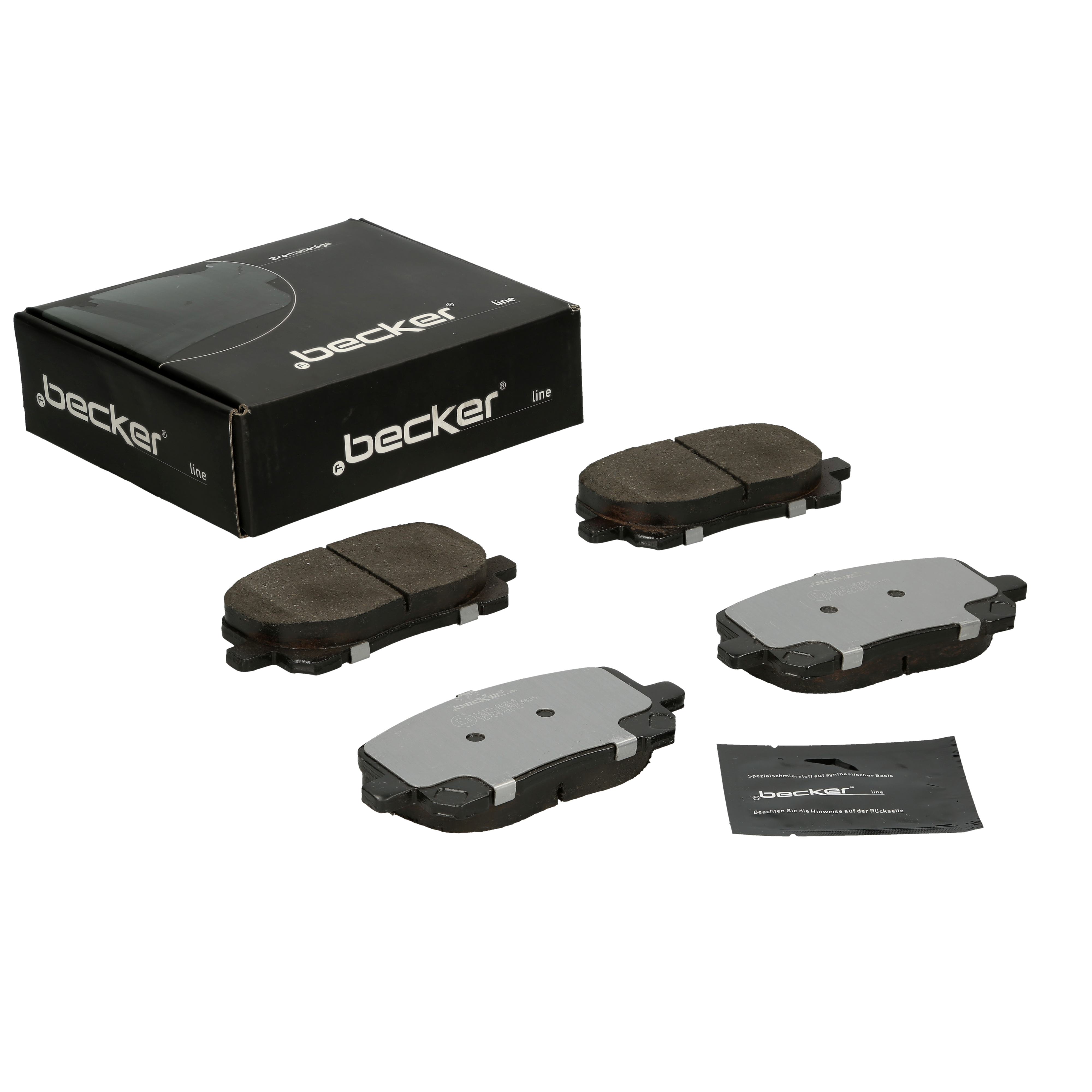 Bremsbelagsatz, Scheibenbremse | f.becker_line (104 10483)