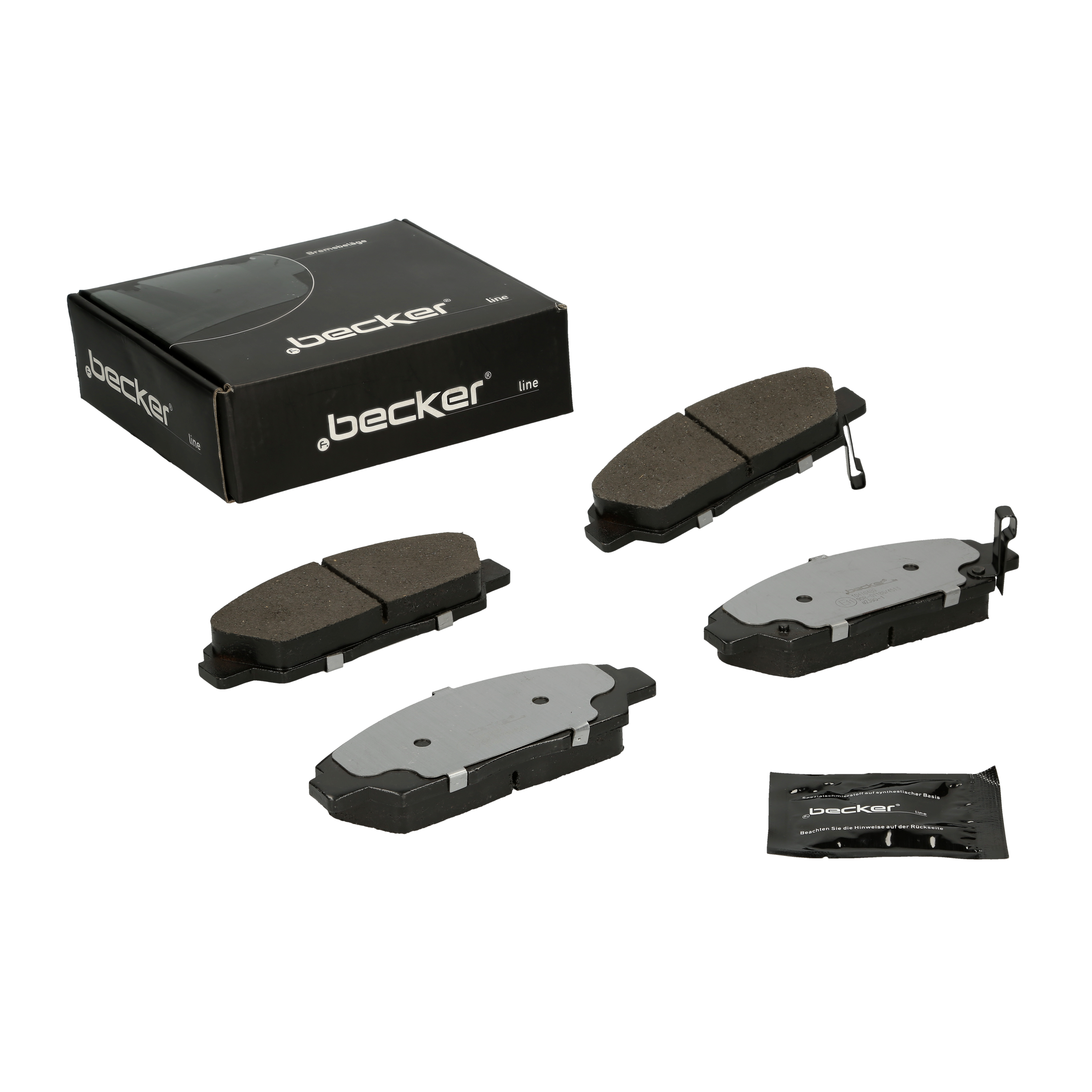 Bremsbelagsatz, Scheibenbremse | f.becker_line (104 10489)