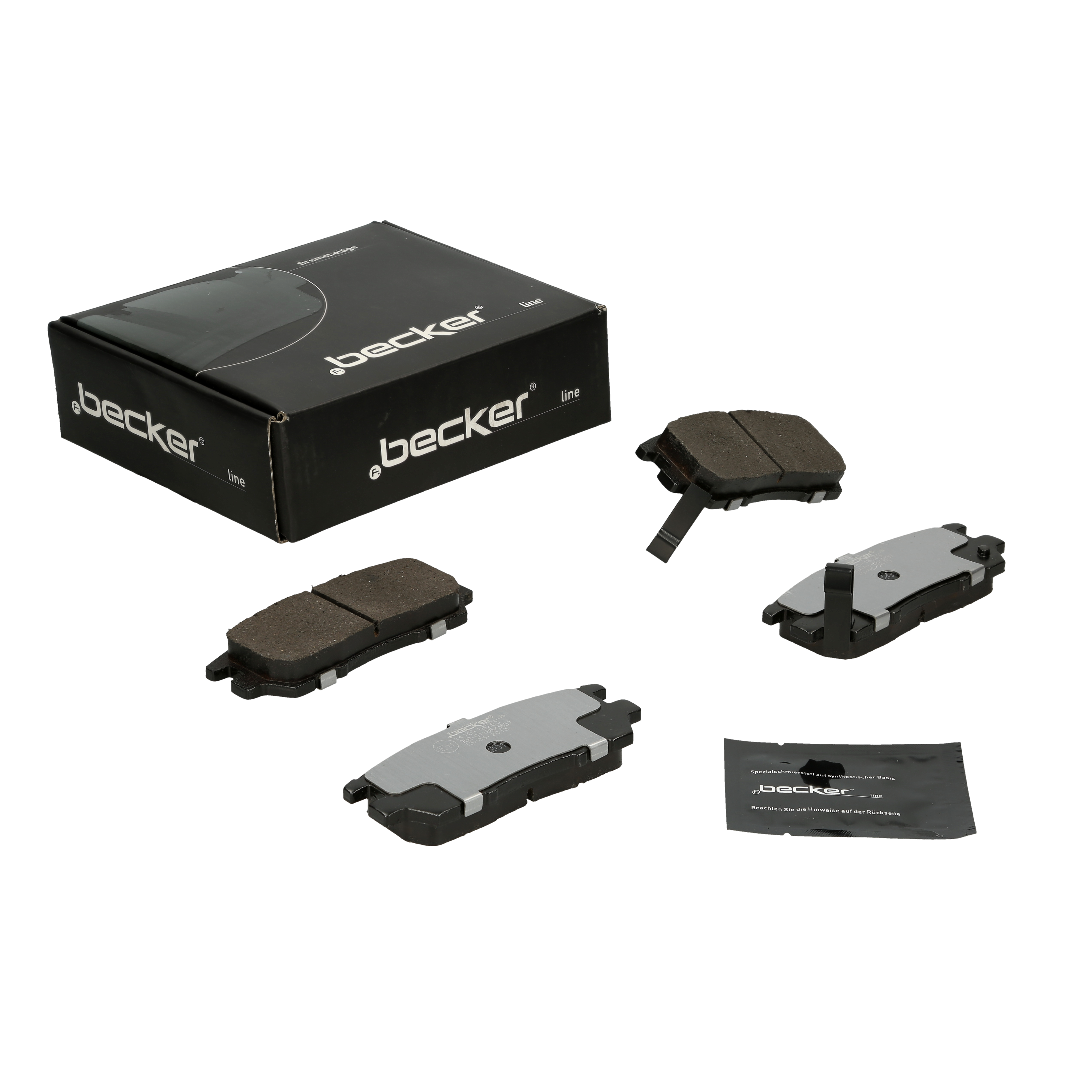 Bremsbelagsatz, Scheibenbremse | f.becker_line (104 10491)