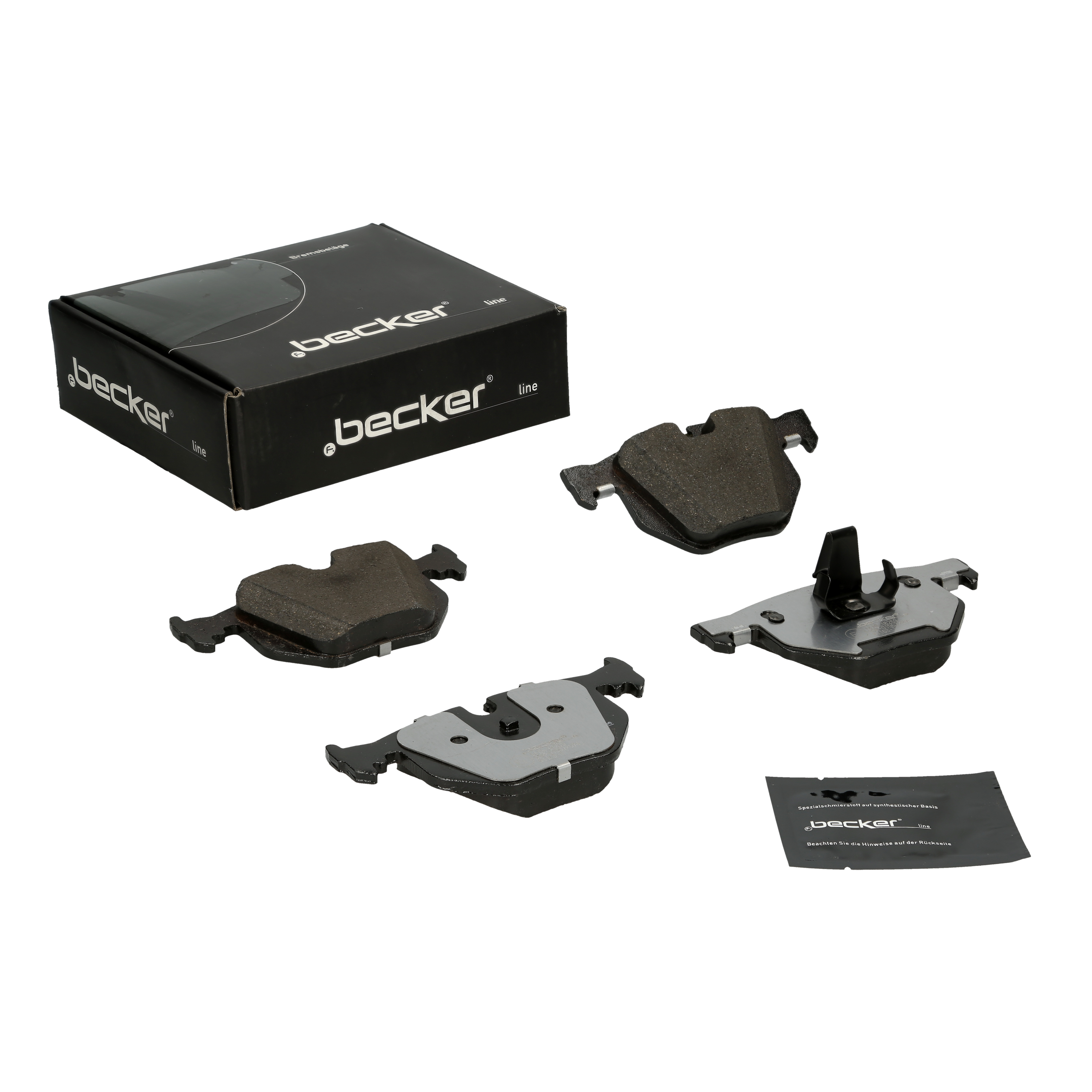Bremsbelagsatz, Scheibenbremse | f.becker_line (104 10497)