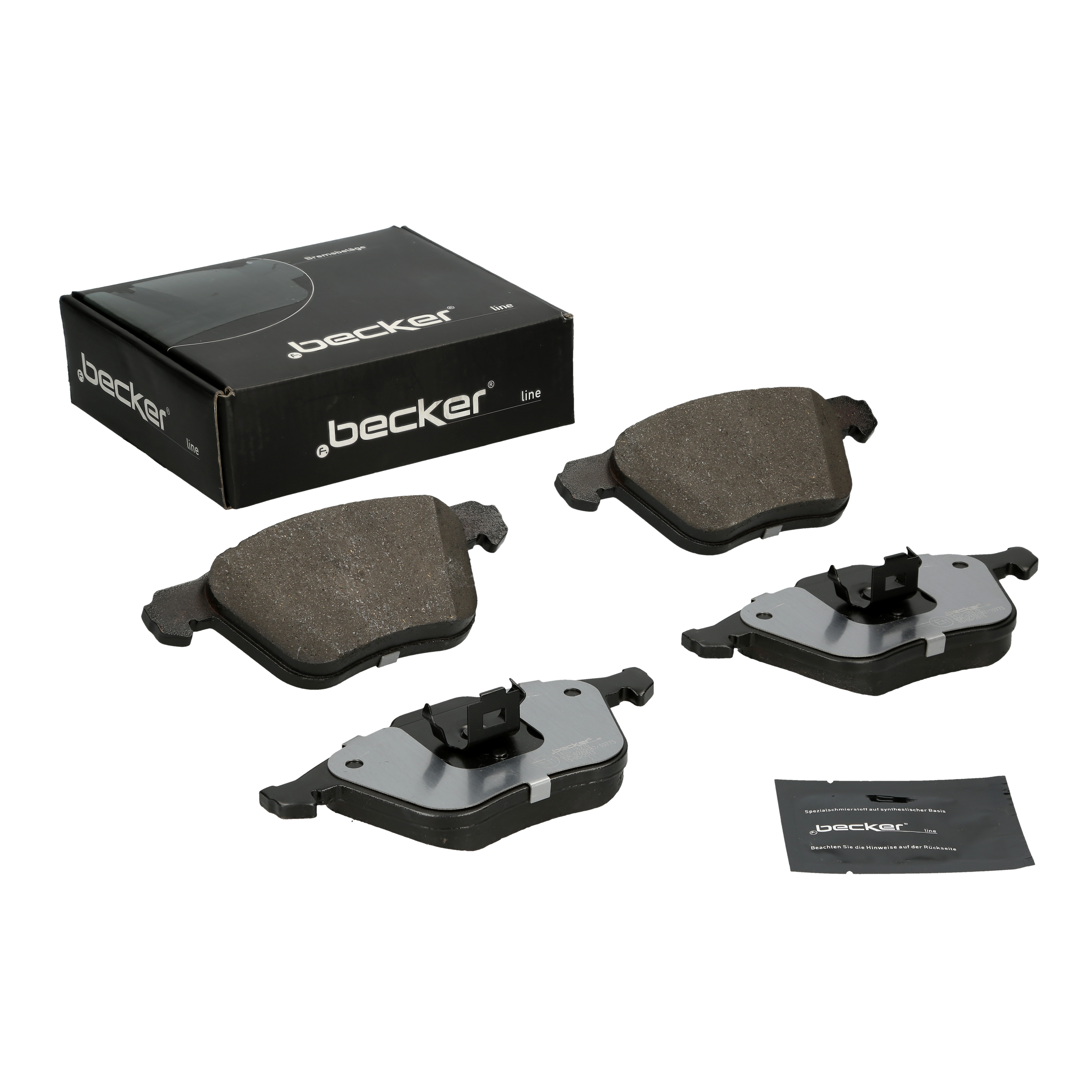 Bremsbelagsatz, Scheibenbremse | f.becker_line (104 10498)
