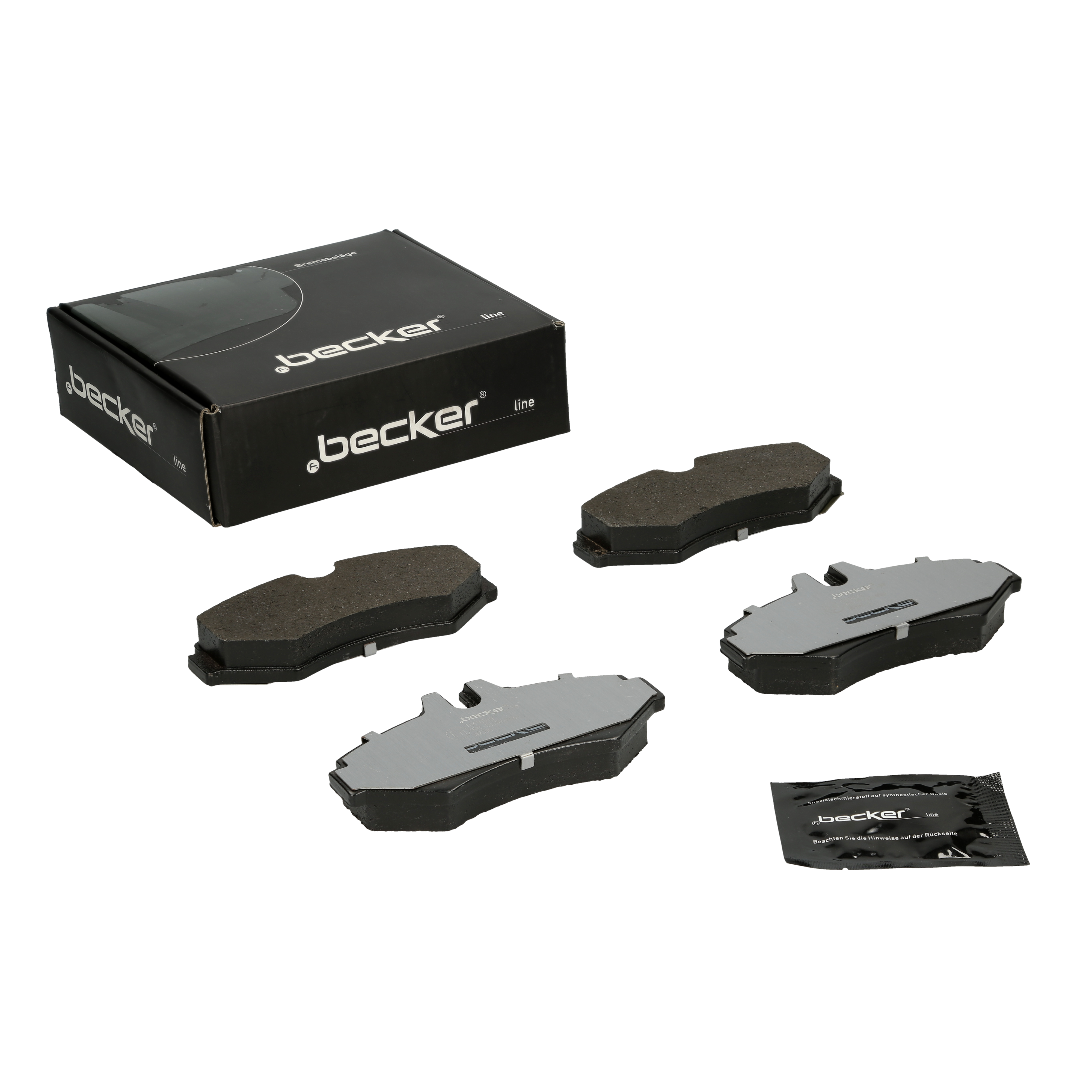 Bremsbelagsatz, Scheibenbremse | f.becker_line (104 10519)