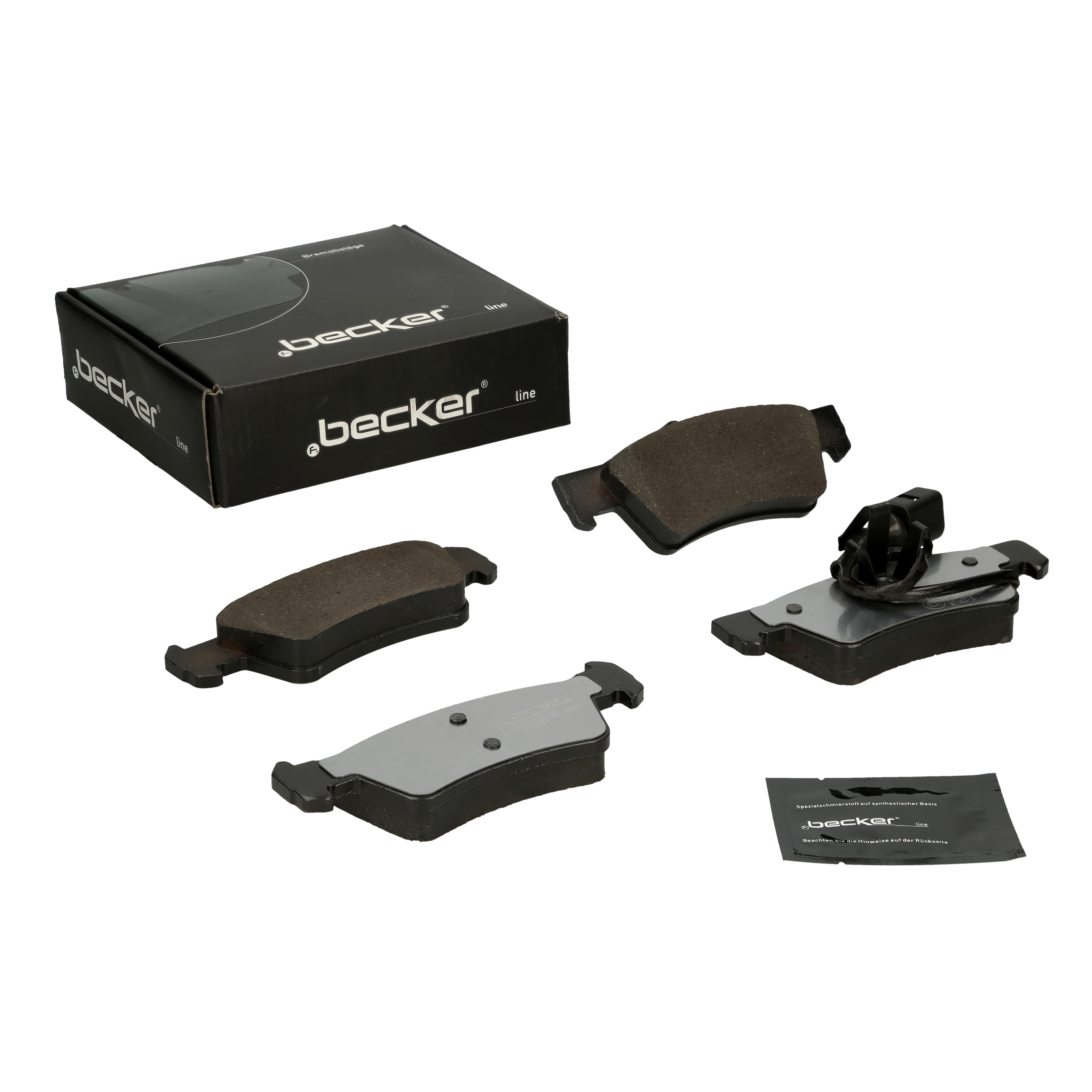 Bremsbelagsatz, Scheibenbremse | f.becker_line (104 10534)