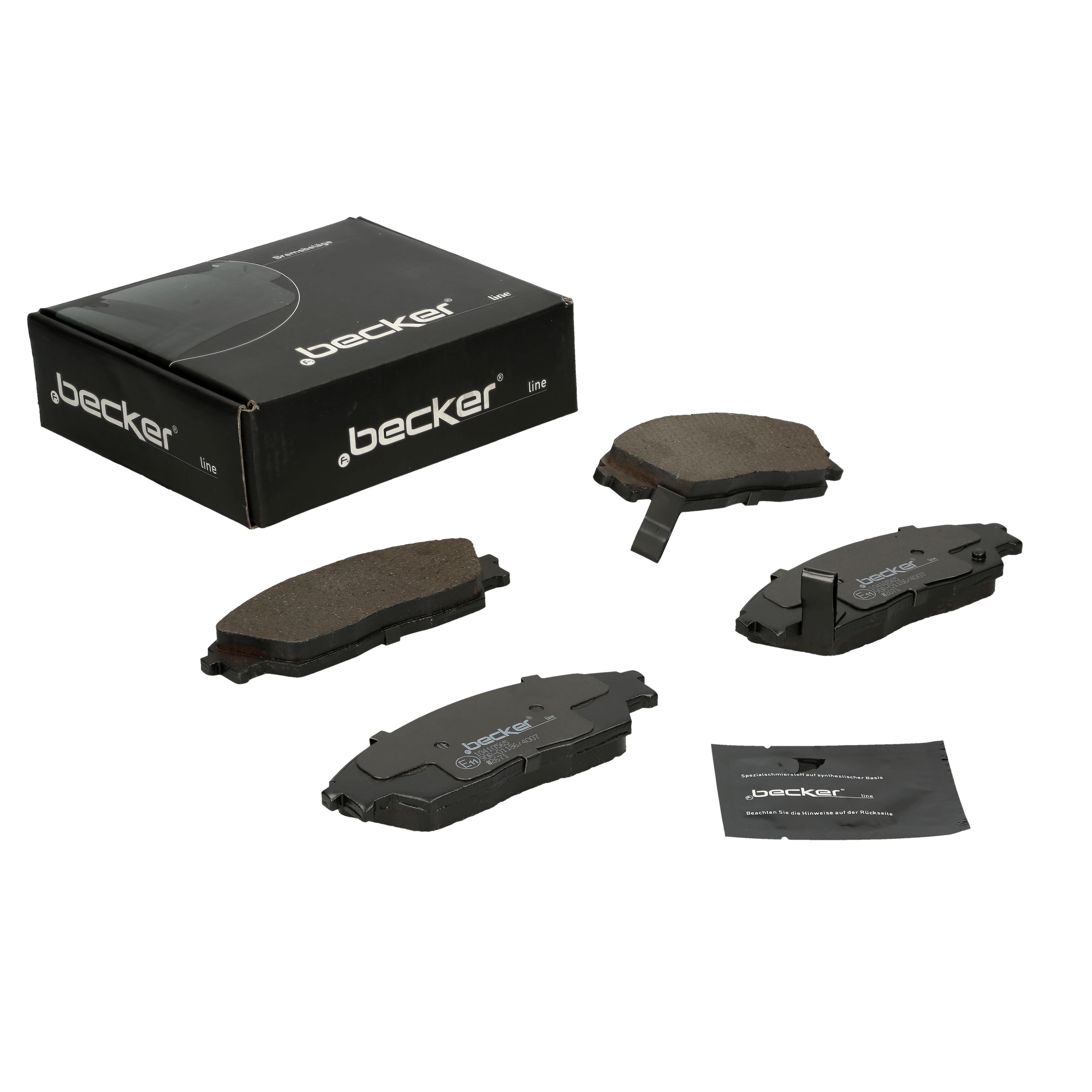 Bremsbelagsatz, Scheibenbremse | f.becker_line (104 10565)