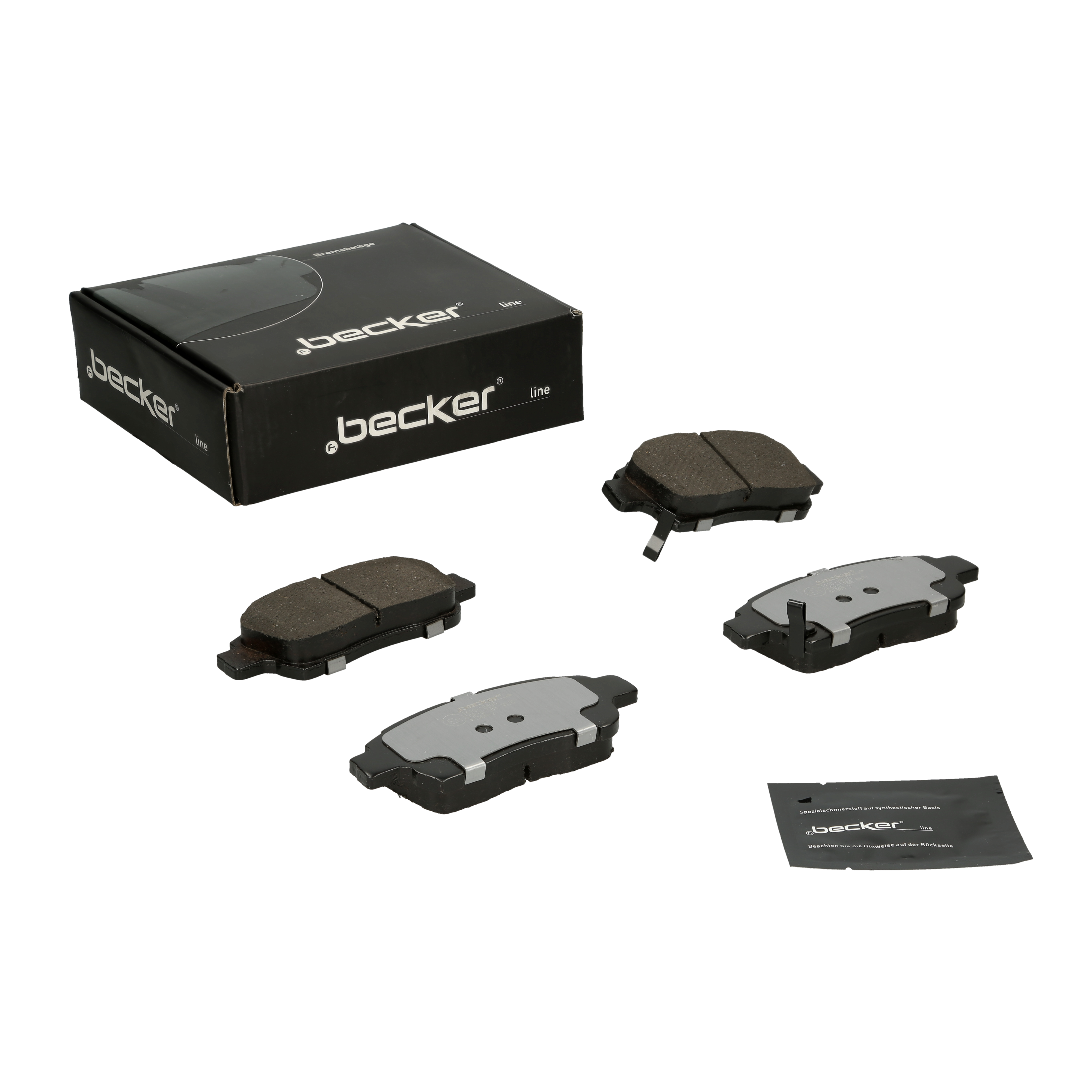 Bremsbelagsatz, Scheibenbremse | f.becker_line (104 10576)