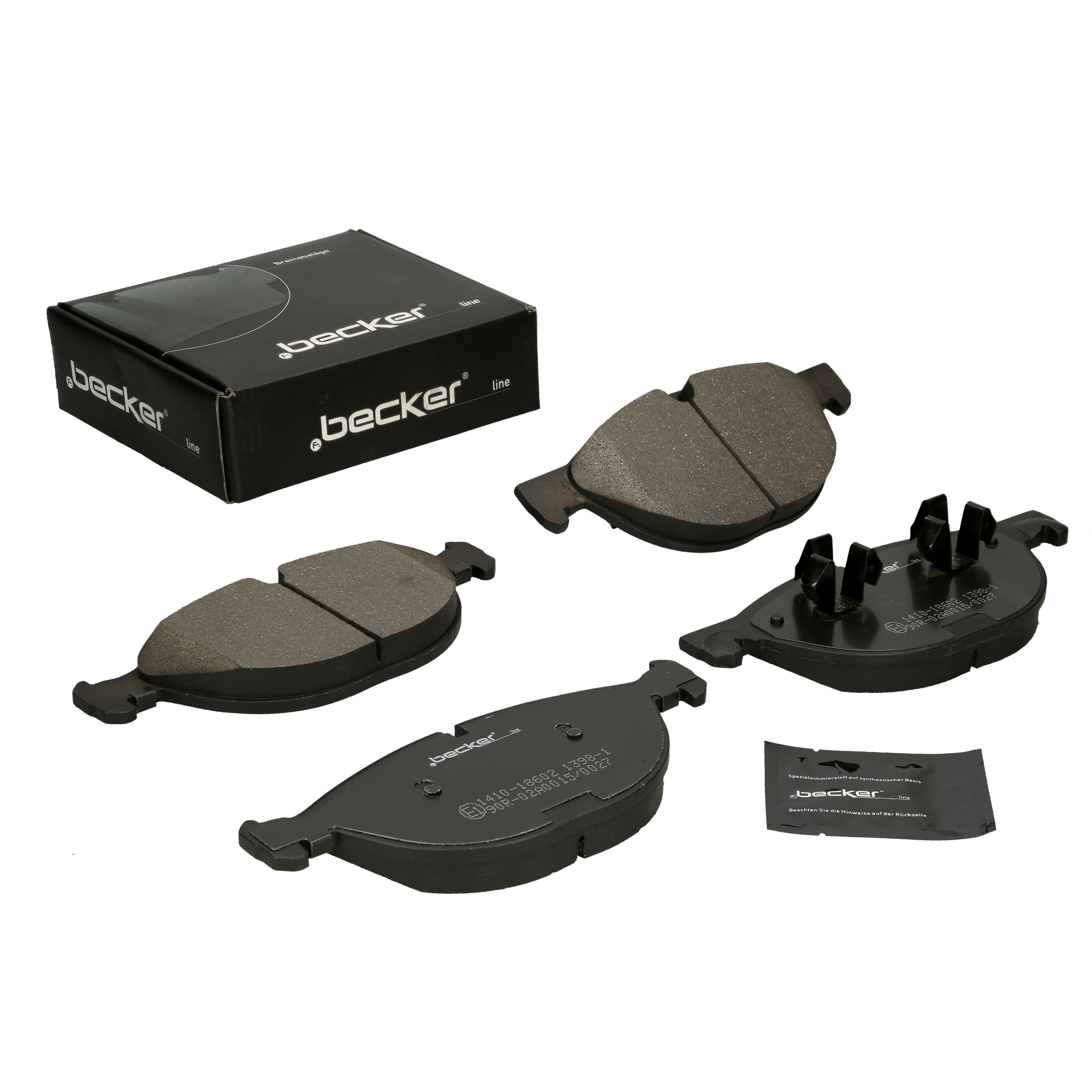 Bremsbelagsatz, Scheibenbremse | f.becker_line (104 10577)