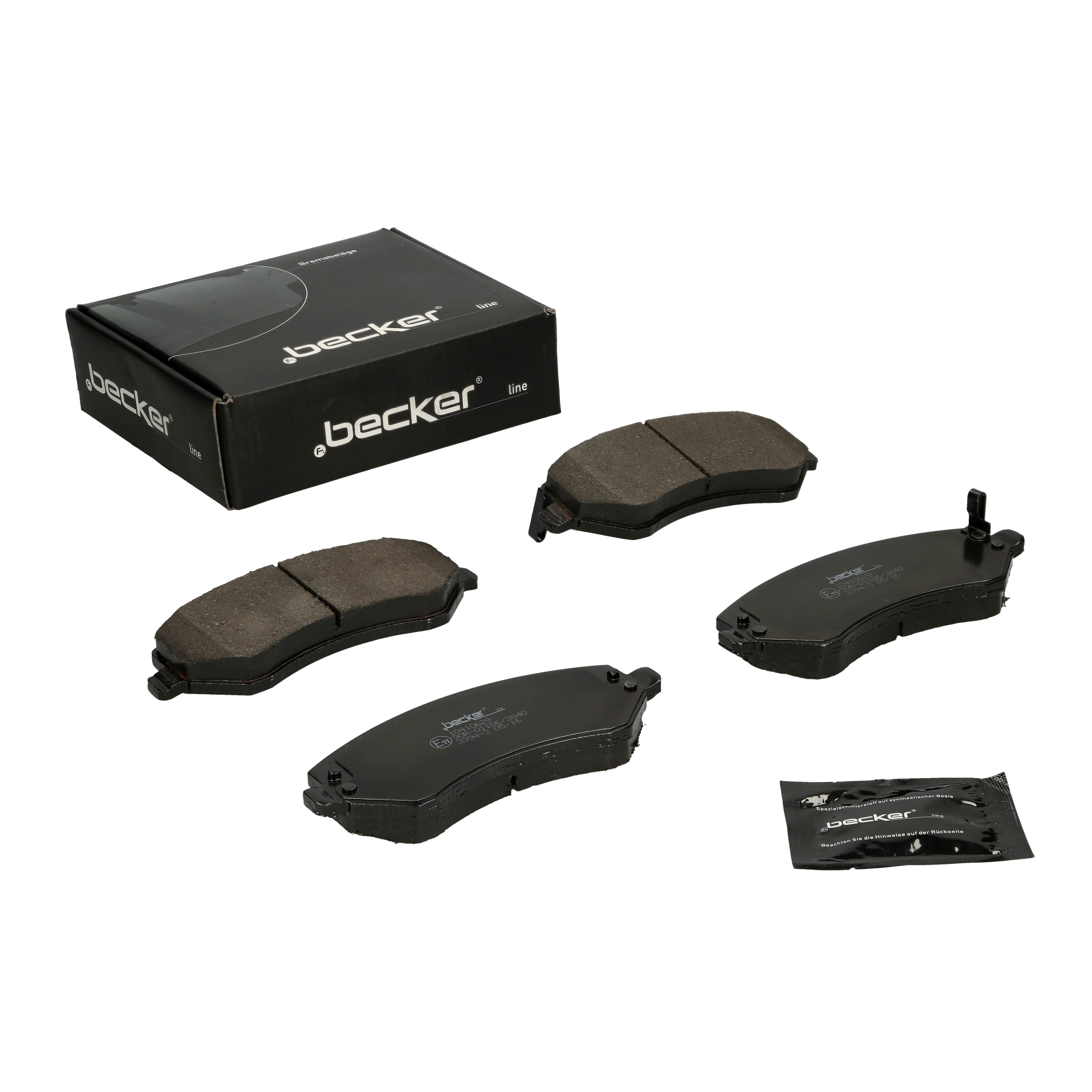 Bremsbelagsatz, Scheibenbremse | f.becker_line (104 10629)