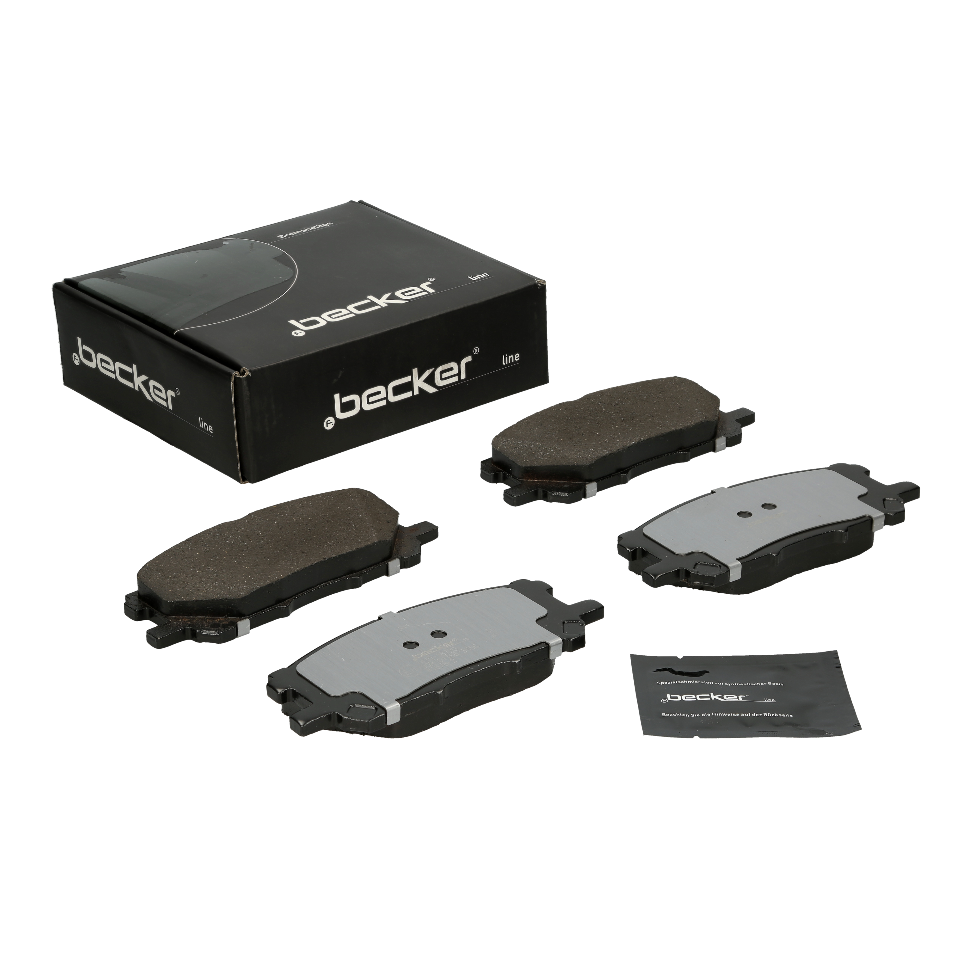 Bremsbelagsatz, Scheibenbremse | f.becker_line (104 10635)