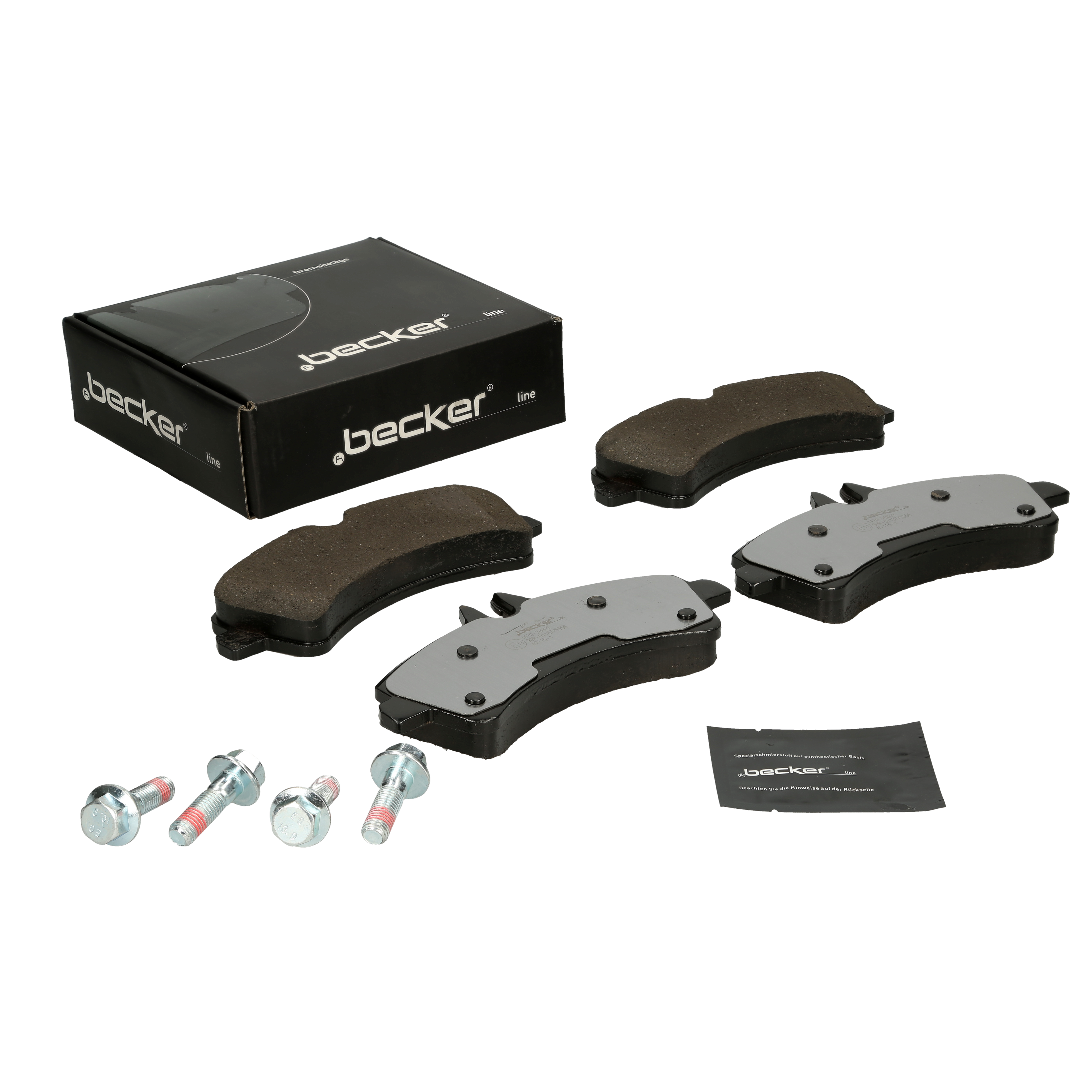 Bremsbelagsatz, Scheibenbremse | f.becker_line (104 10665)