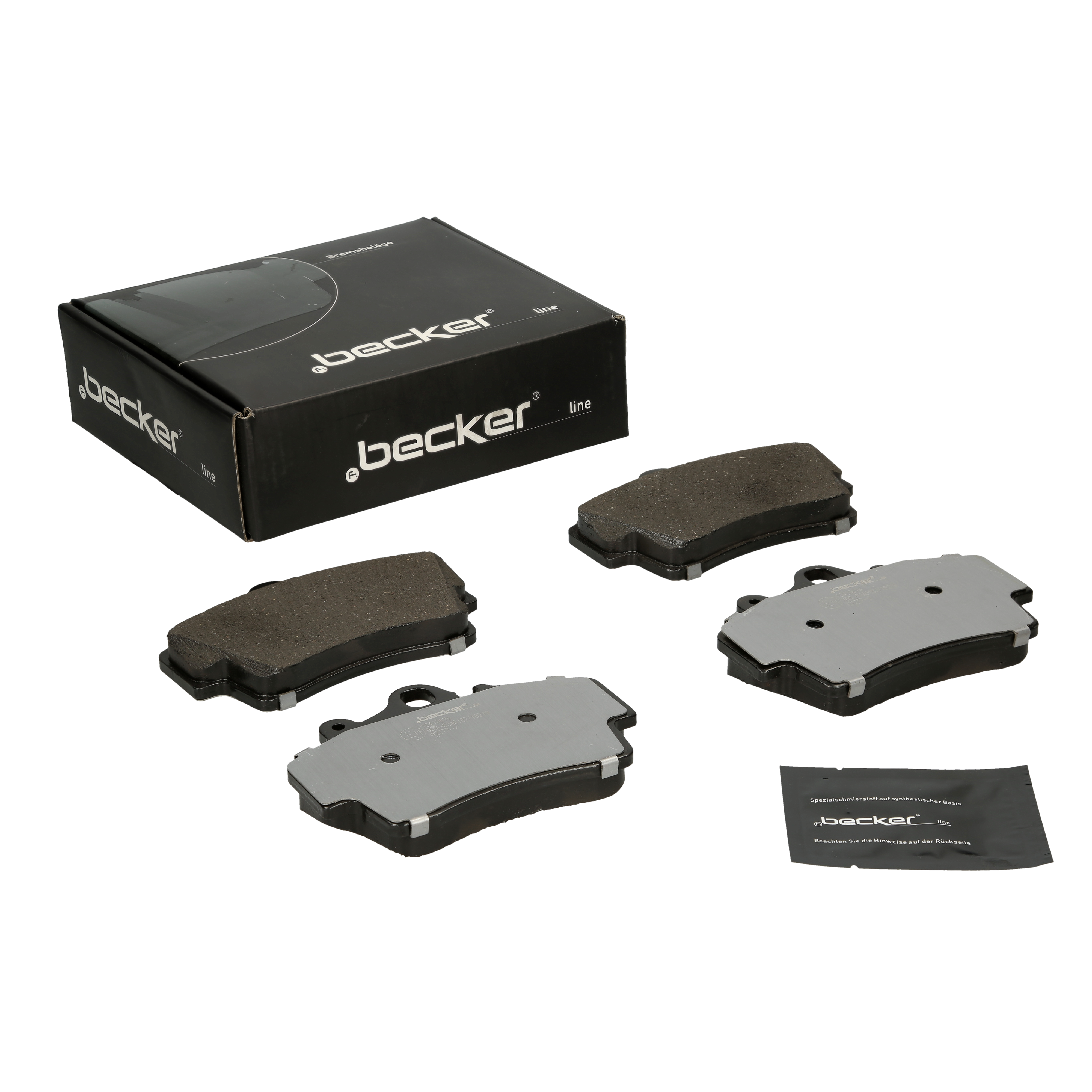 Bremsbelagsatz, Scheibenbremse | f.becker_line (104 10676)