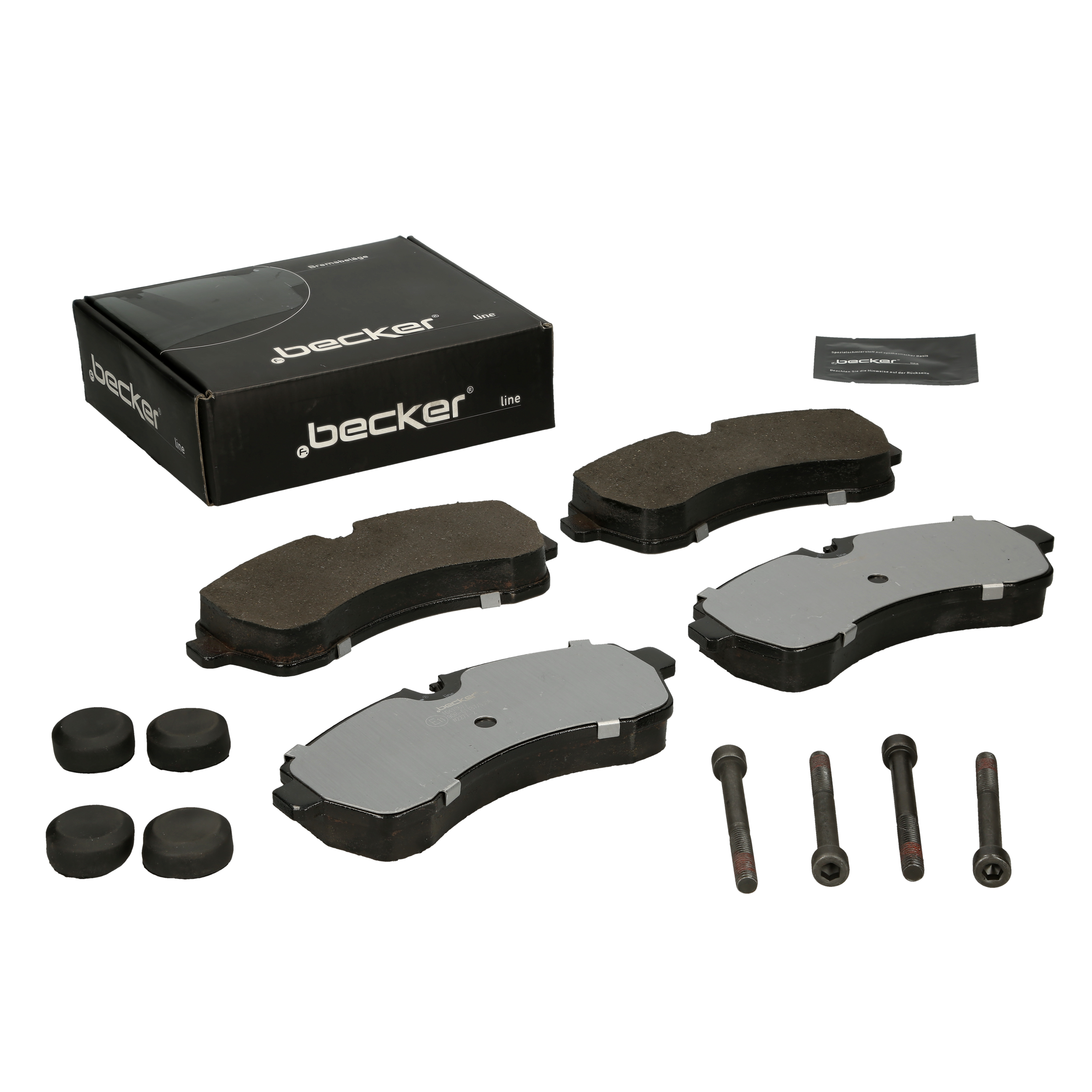 Bremsbelagsatz, Scheibenbremse | f.becker_line (104 10677)