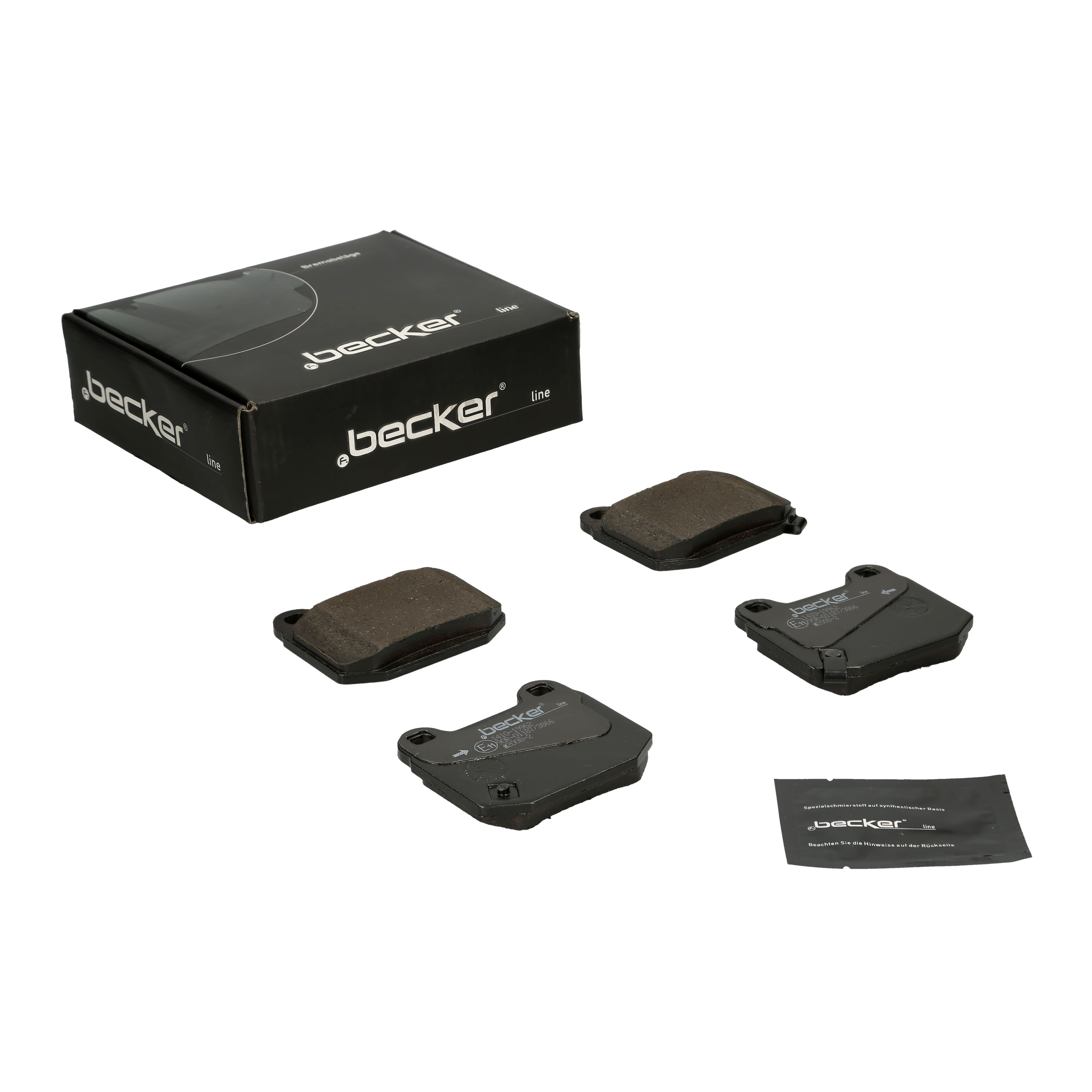 Bremsbelagsatz, Scheibenbremse | f.becker_line (104 10682)