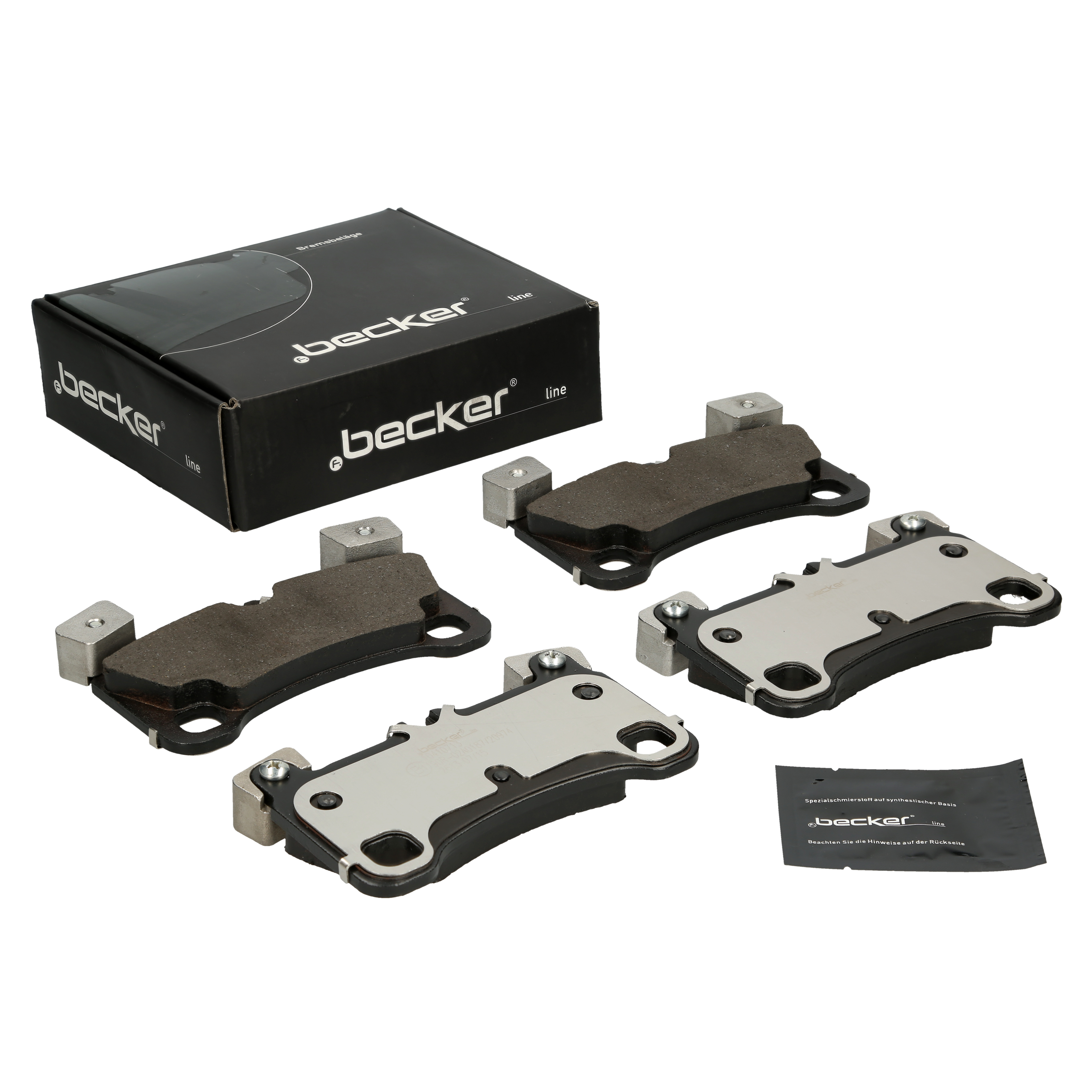 Bremsbelagsatz, Scheibenbremse | f.becker_line (104 10713)