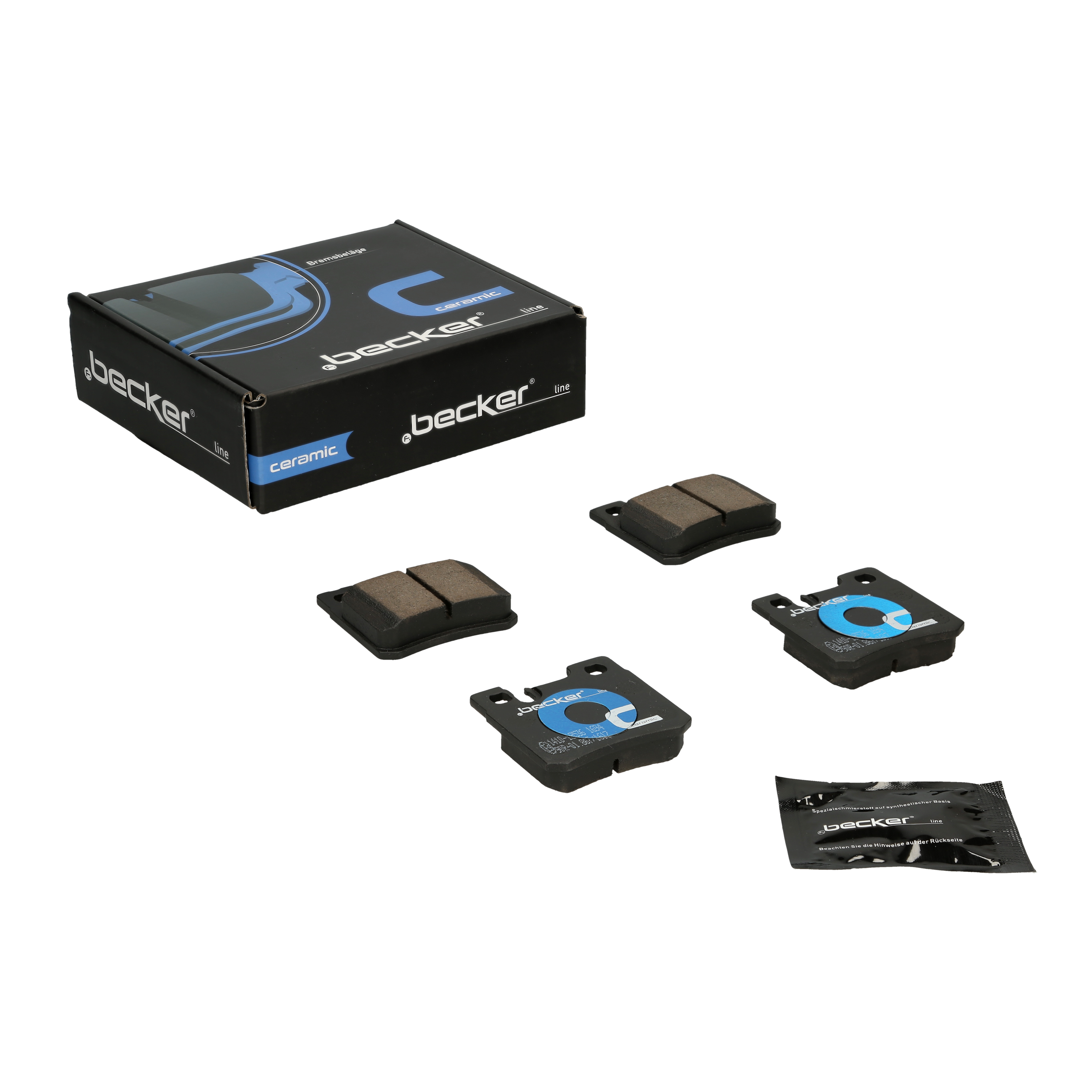 Bremsbelagsatz, Scheibenbremse 'Ceramic' | f.becker_line (128 10005)