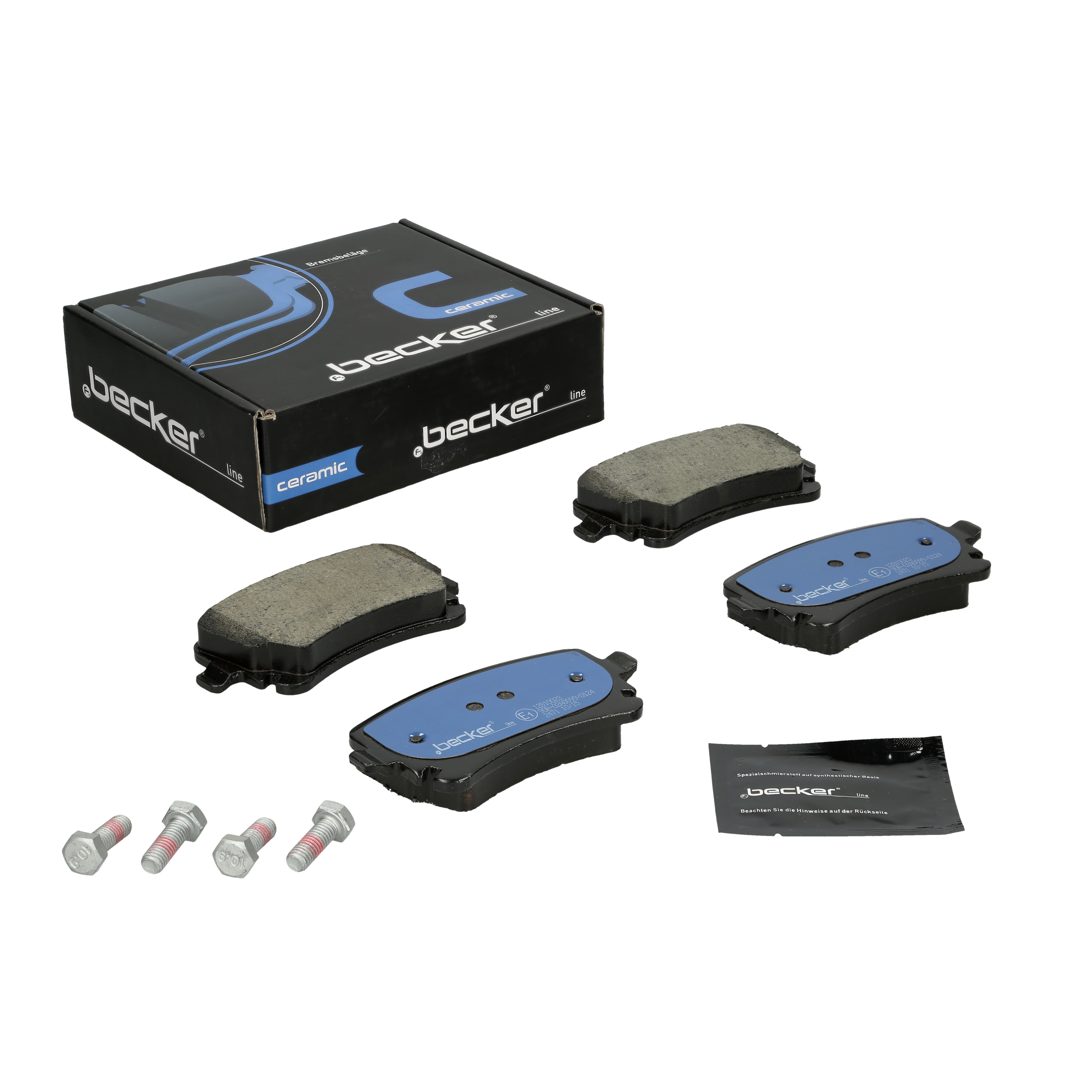 Bremsbelagsatz, Scheibenbremse 'Ceramic' | f.becker_line (128 10023)