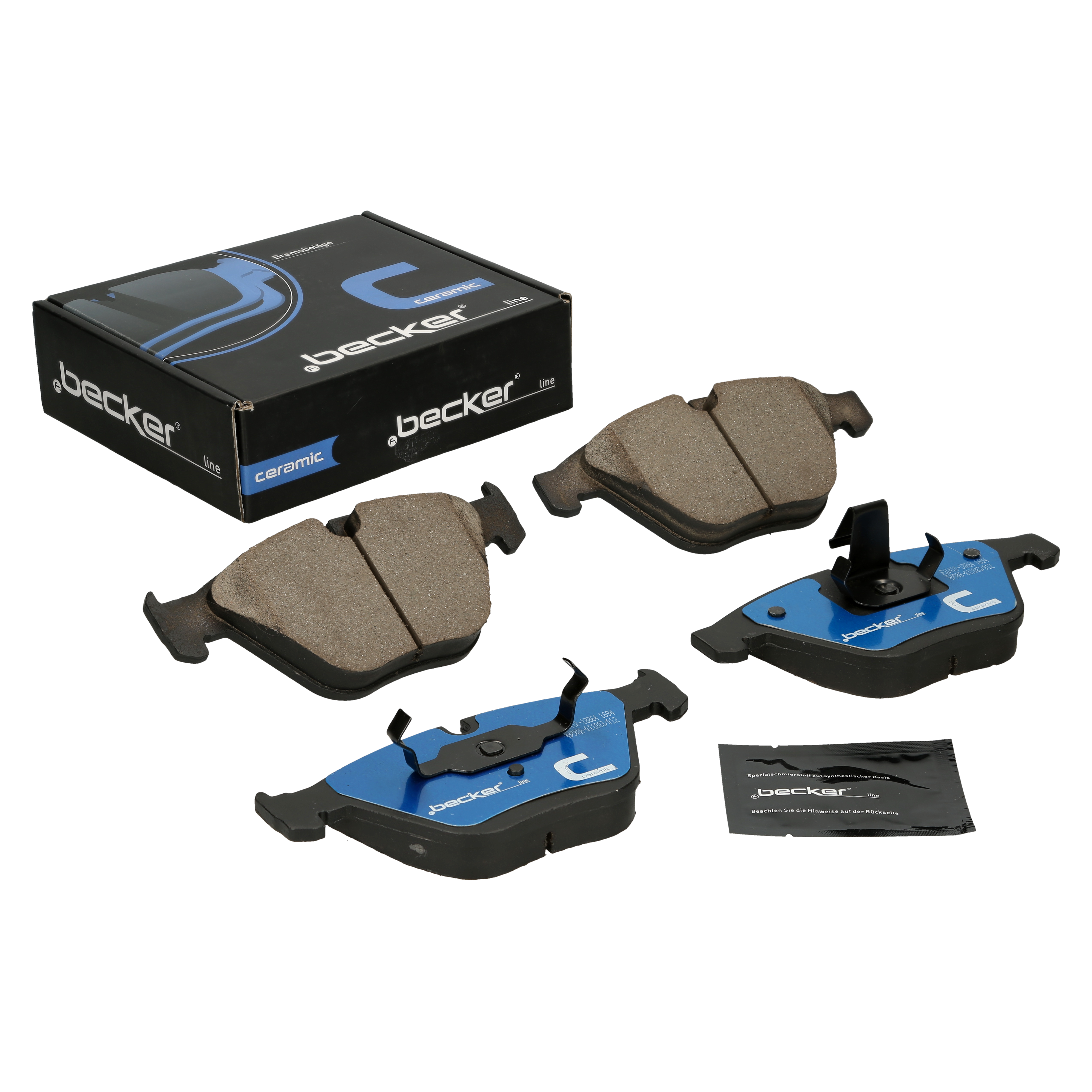 Bremsbelagsatz, Scheibenbremse 'Ceramic' | f.becker_line (128 10025)