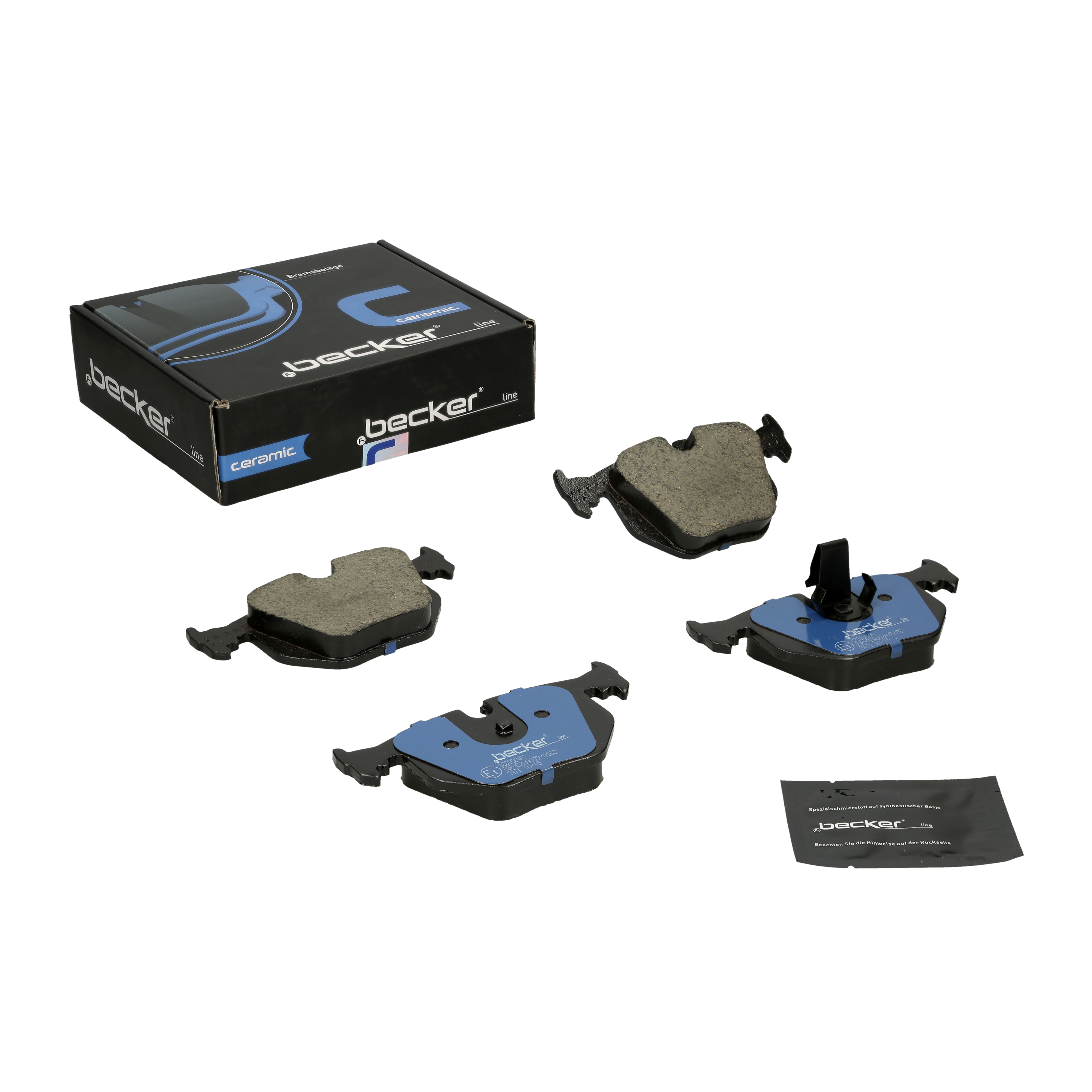 Bremsbelagsatz, Scheibenbremse 'Ceramic' | f.becker_line (128 10045)