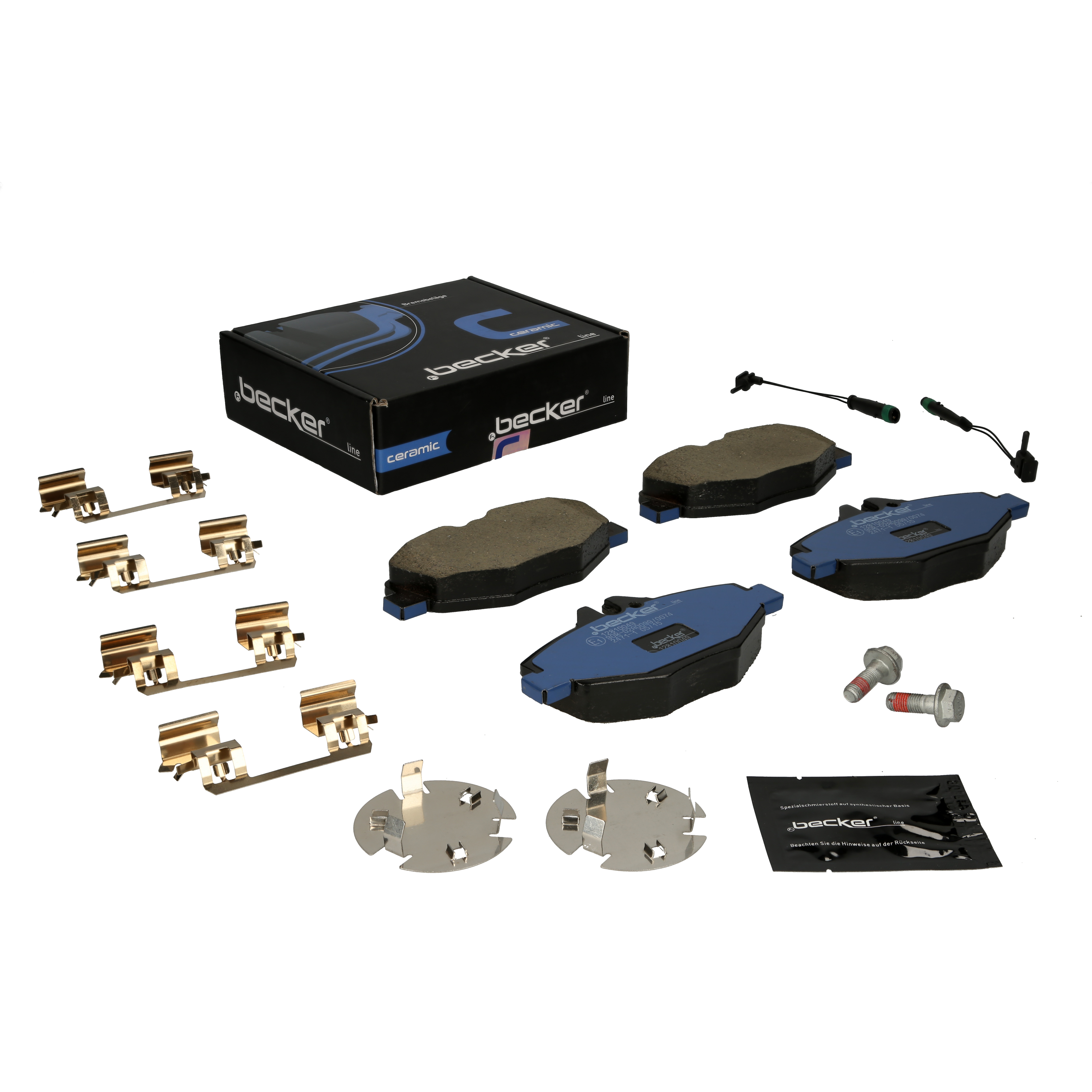 Bremsbelagsatz, Scheibenbremse 'Ceramic' | f.becker_line (128 10049)