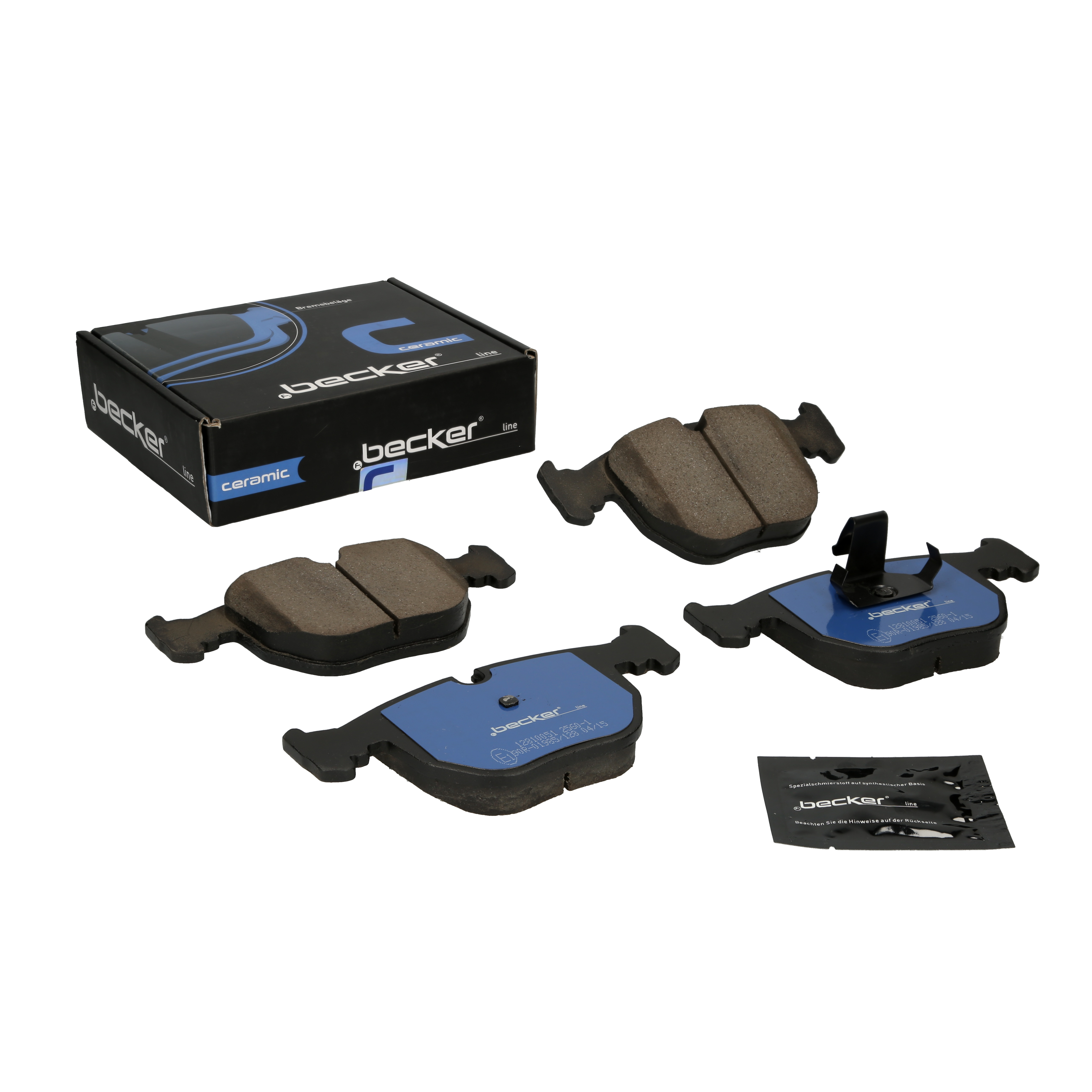 Bremsbelagsatz, Scheibenbremse 'Ceramic' | f.becker_line (128 10051)