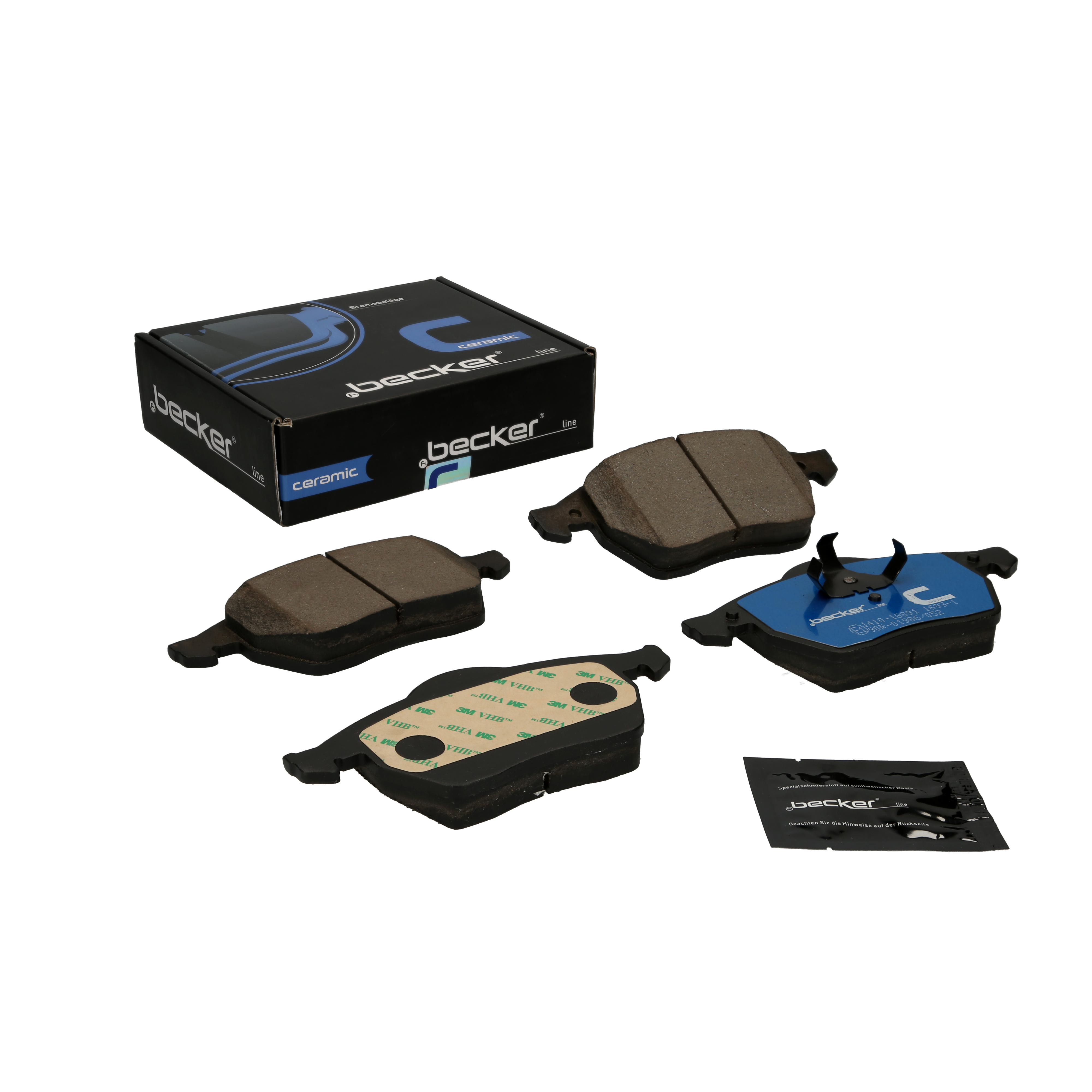 Bremsbelagsatz, Scheibenbremse 'Ceramic' | f.becker_line (128 10052)